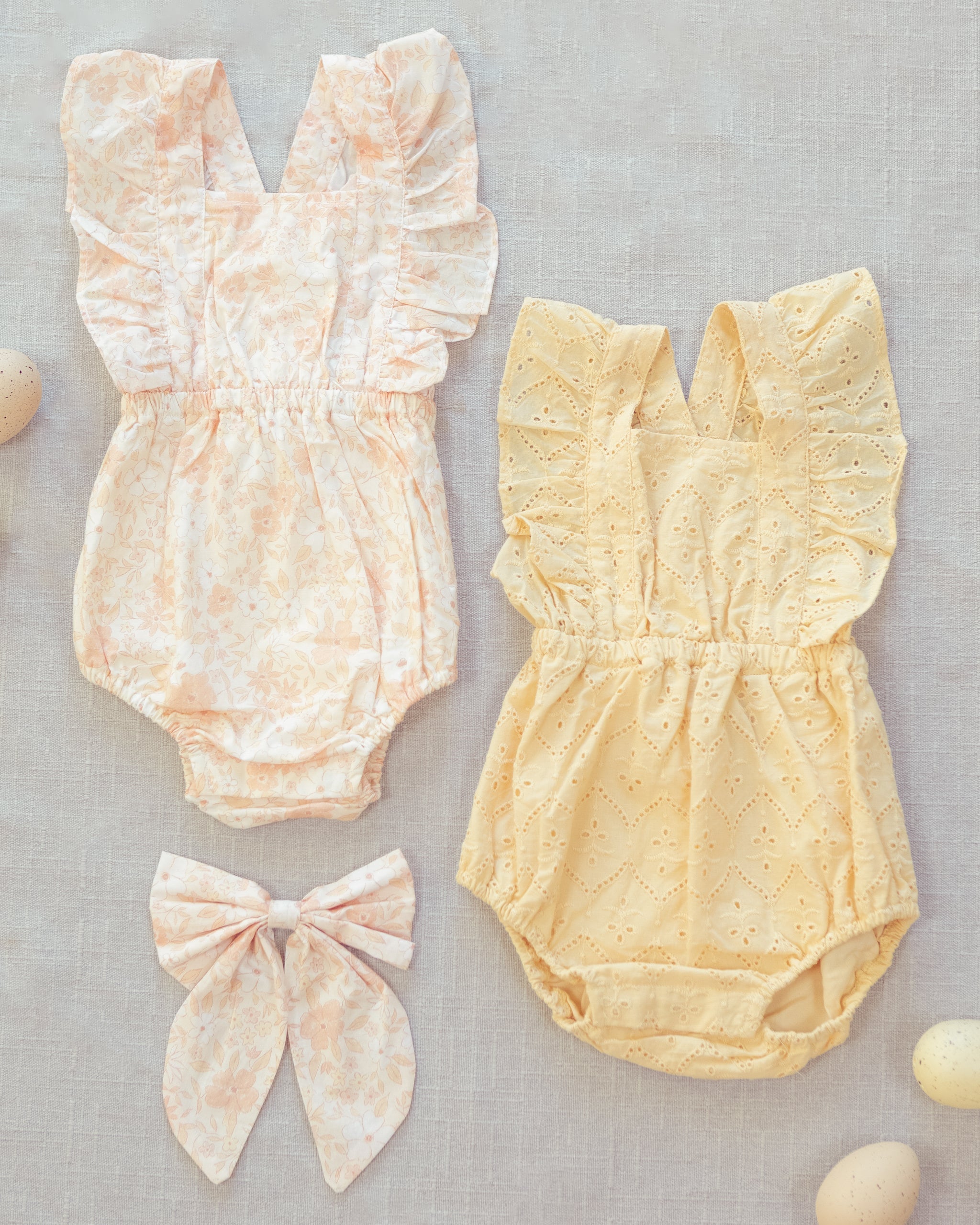 Lucy Romper Petal Garden - Rylee + Cru | Kids Clothes | Trendy Baby Clothes | Modern Infant Outfits |