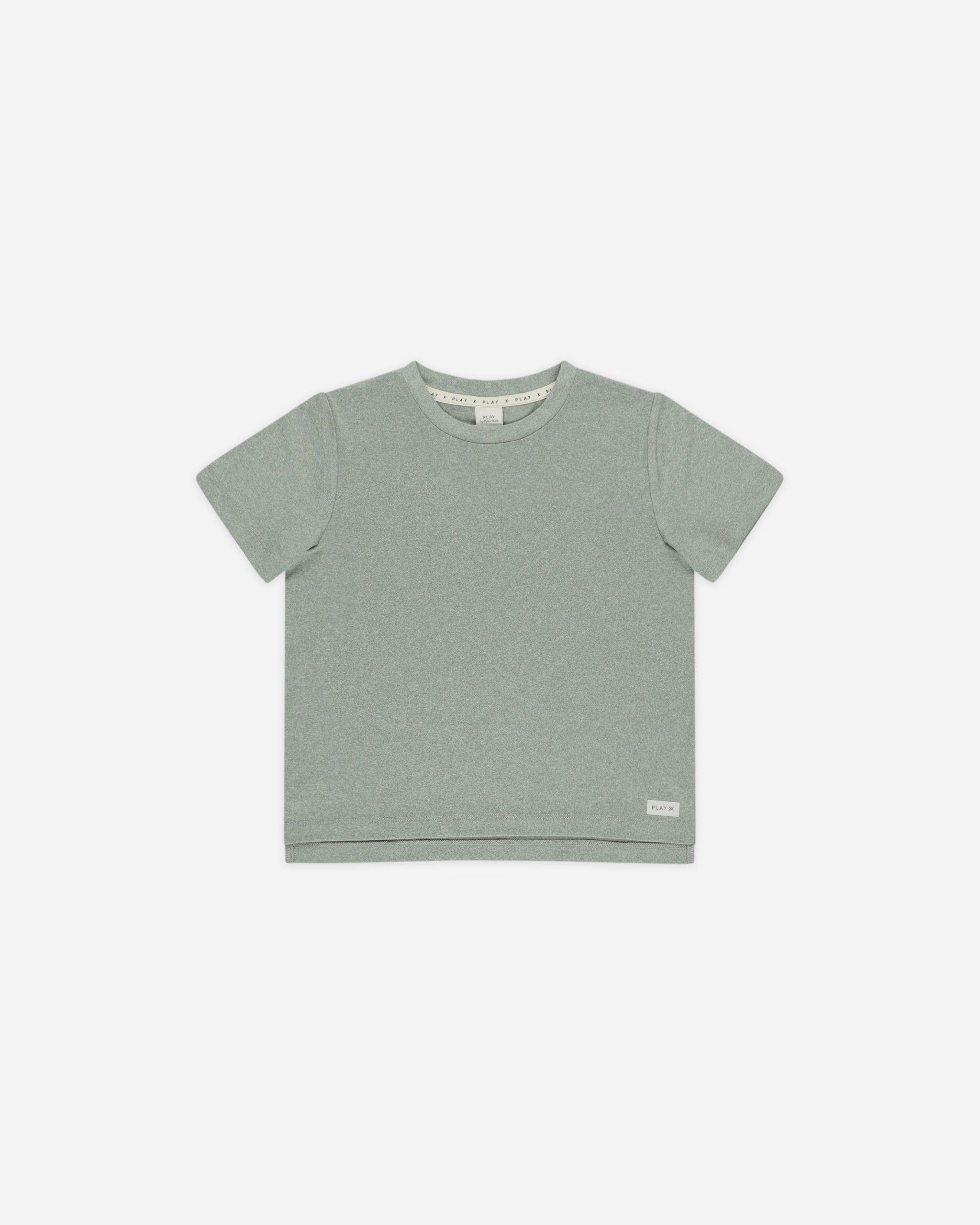 Rylee and Cru Cove Essential Tee - Heathered Eucalyptus Rylee and Cru Cove Essential Tee - Heathered Eucalyptus