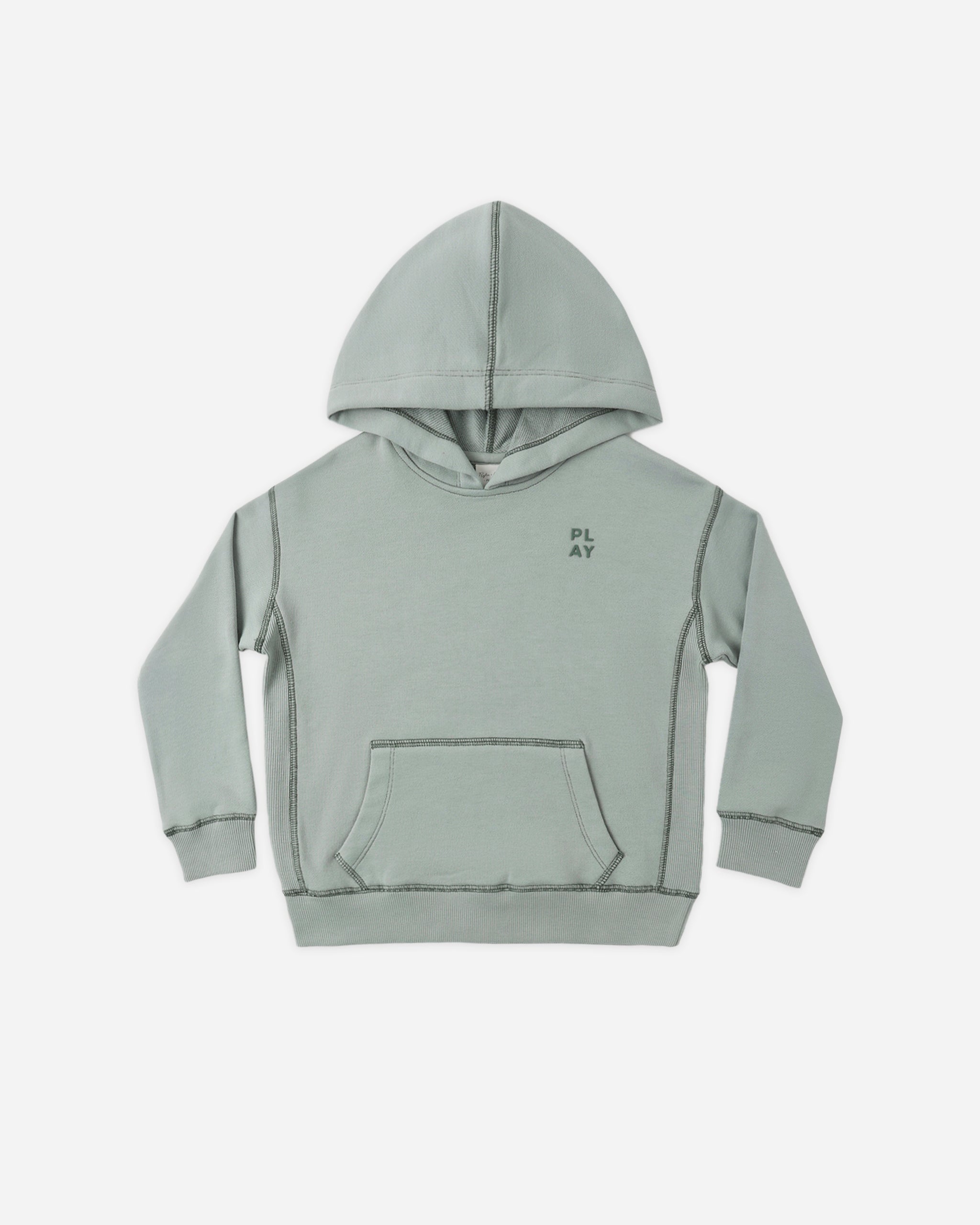 Coast Hoodie Sea Green - Rylee + Cru | Kids Clothes | Trendy Baby Clothes | Modern Infant Outfits |