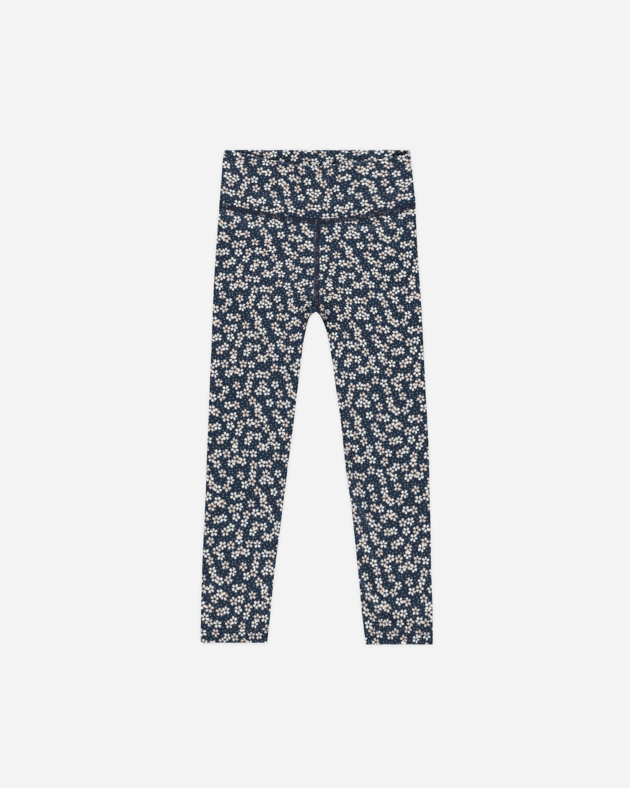 Basic Legging | Blue Floral