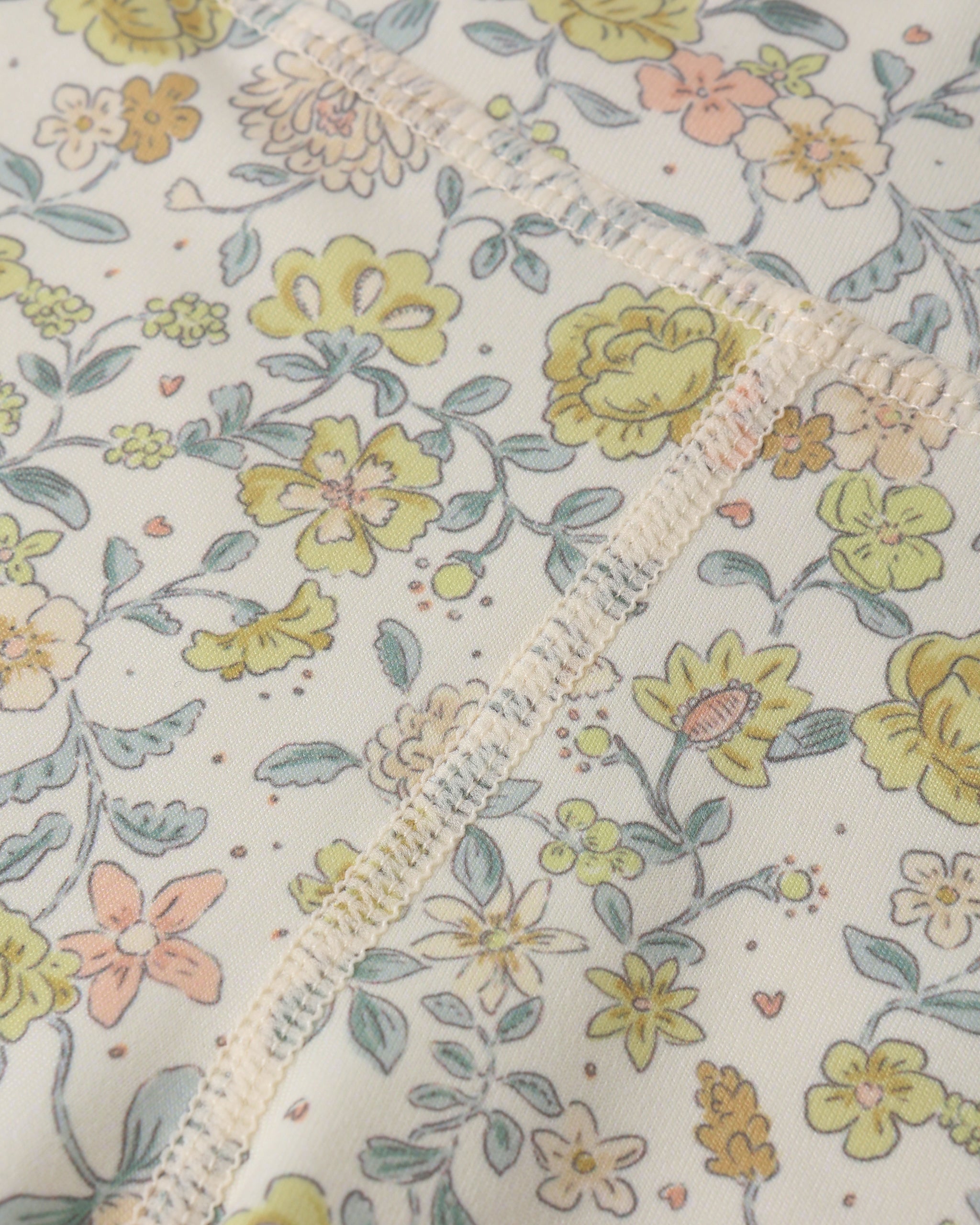 Shortie Short Citron Bloom - Rylee + Cru | Kids Clothes | Trendy Baby Clothes | Modern Infant Outfits |