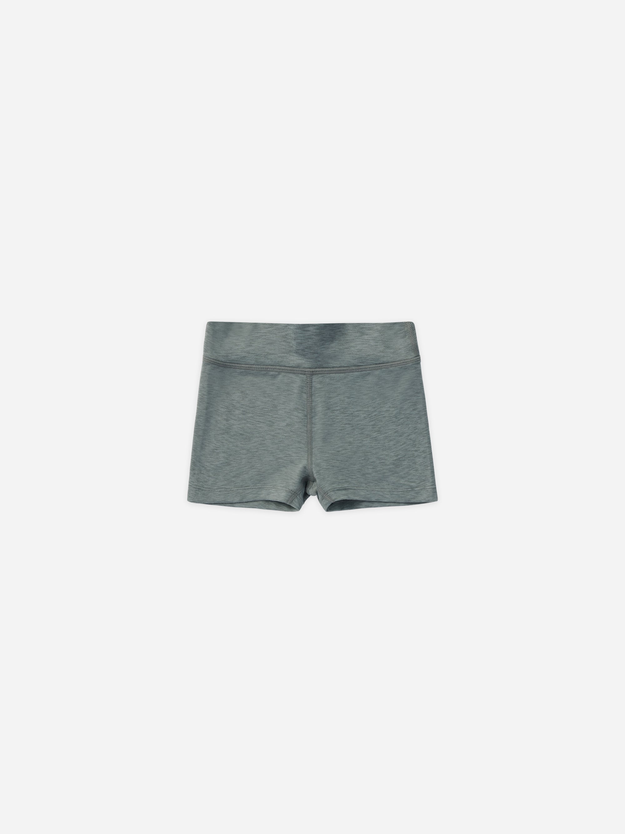 Shortie Short || Heathered Indigo