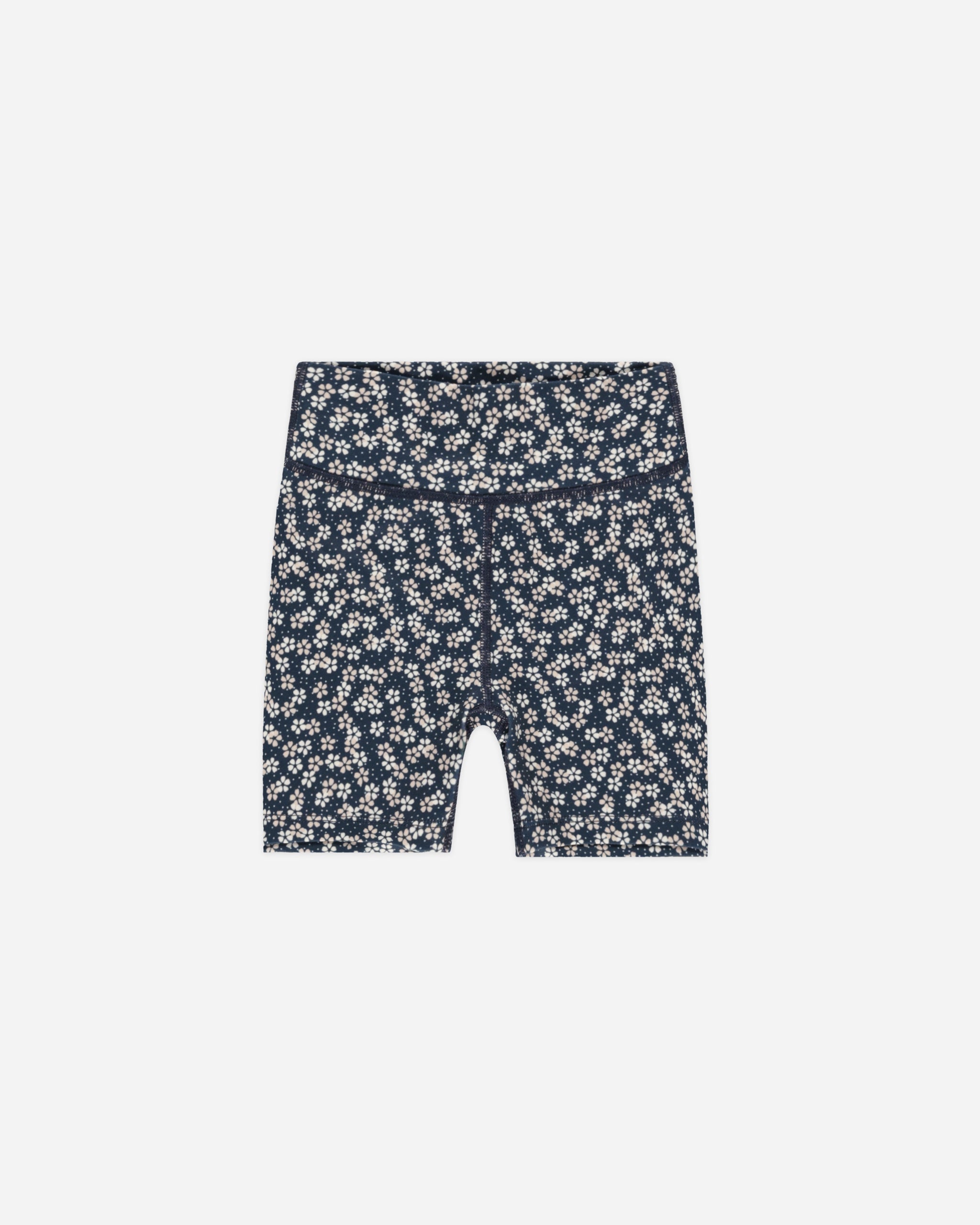 Bike Short | Blue Floral