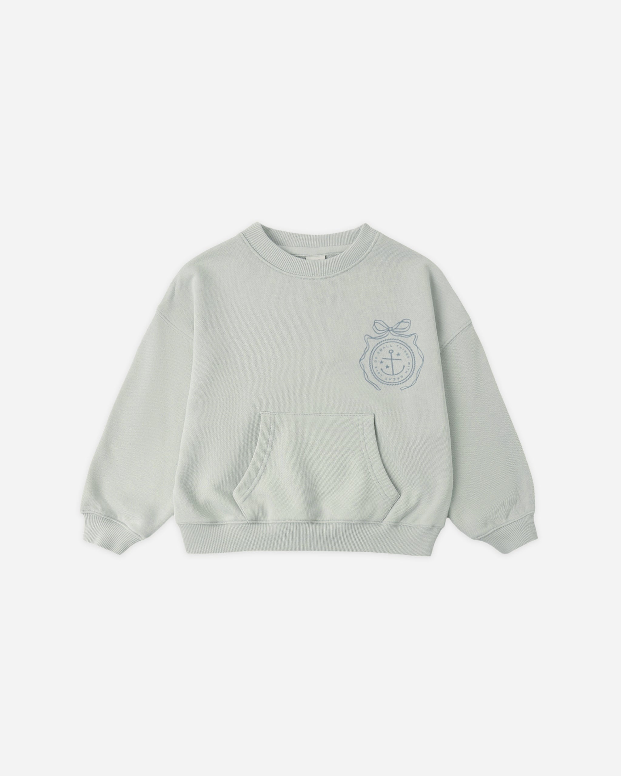Pouch Pocket Crew Seafoam