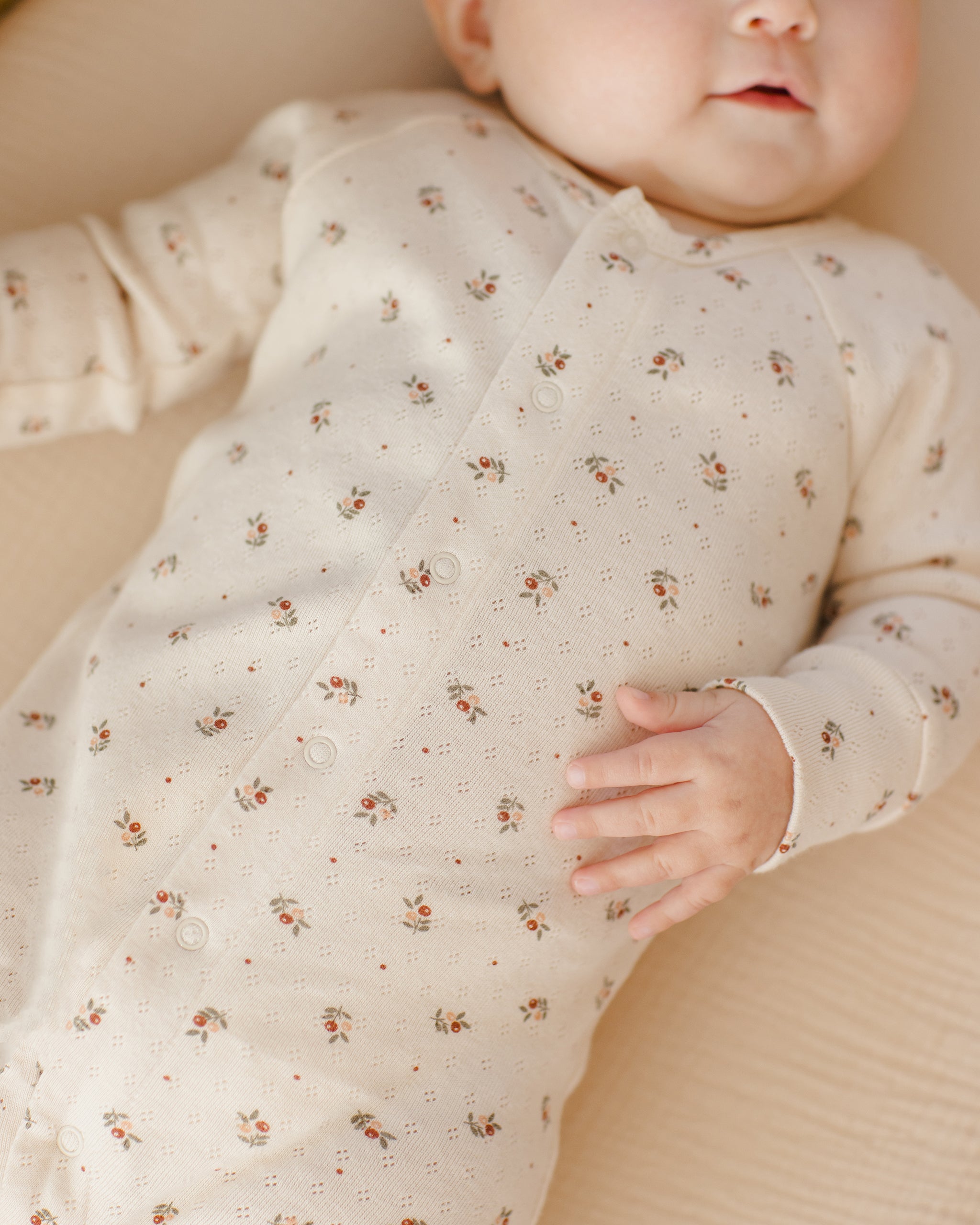 Pointelle Long John || Holly Berry