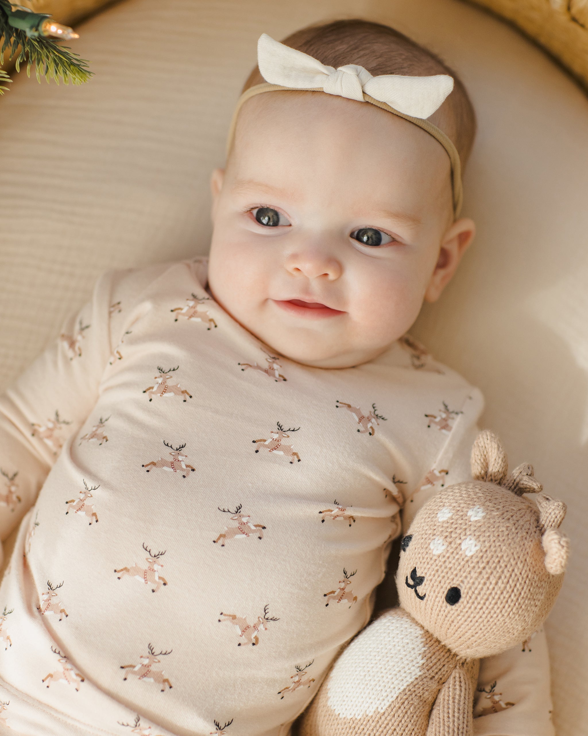 Bamboo Pajama Set || Reindeer