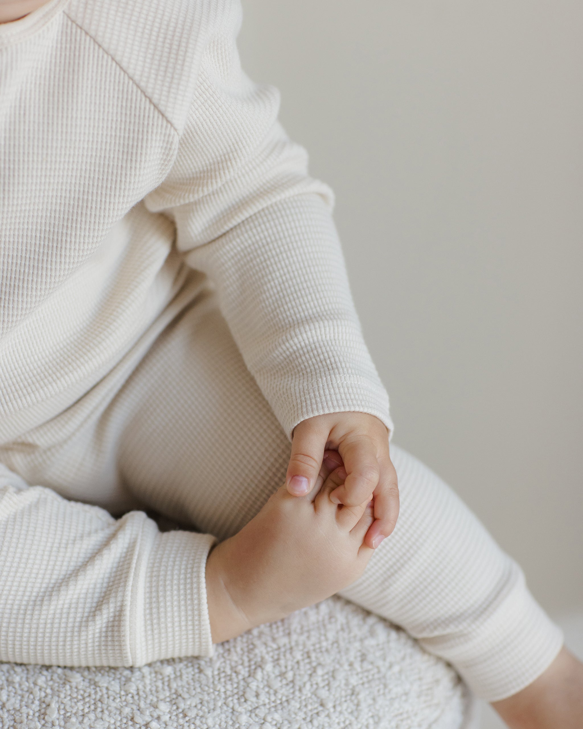 Henley Knit Top || Natural