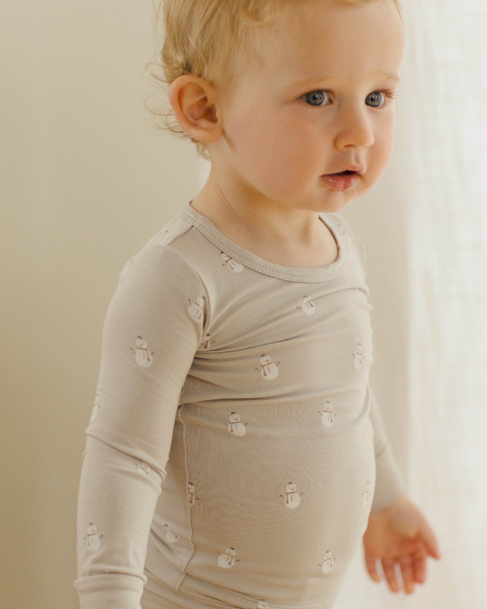 Bamboo Pajama Set || Snowmen