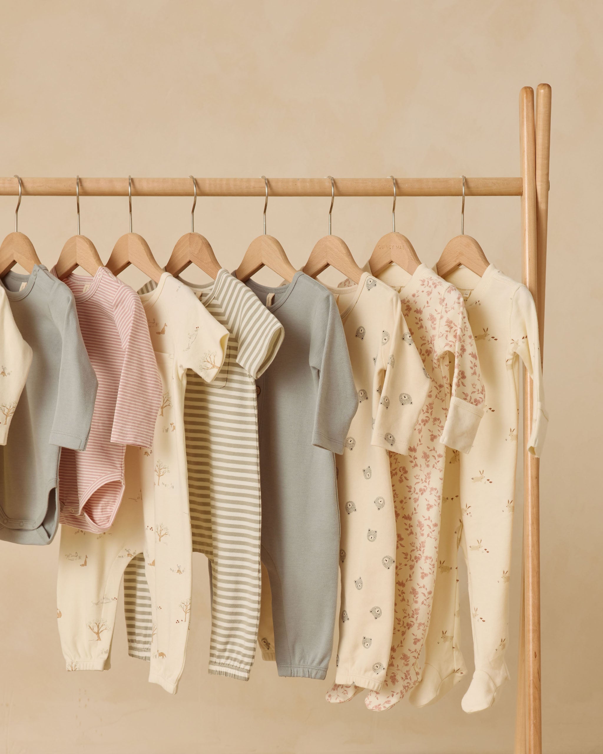 Zip Long Sleeve Sleeper Footie || French Garden