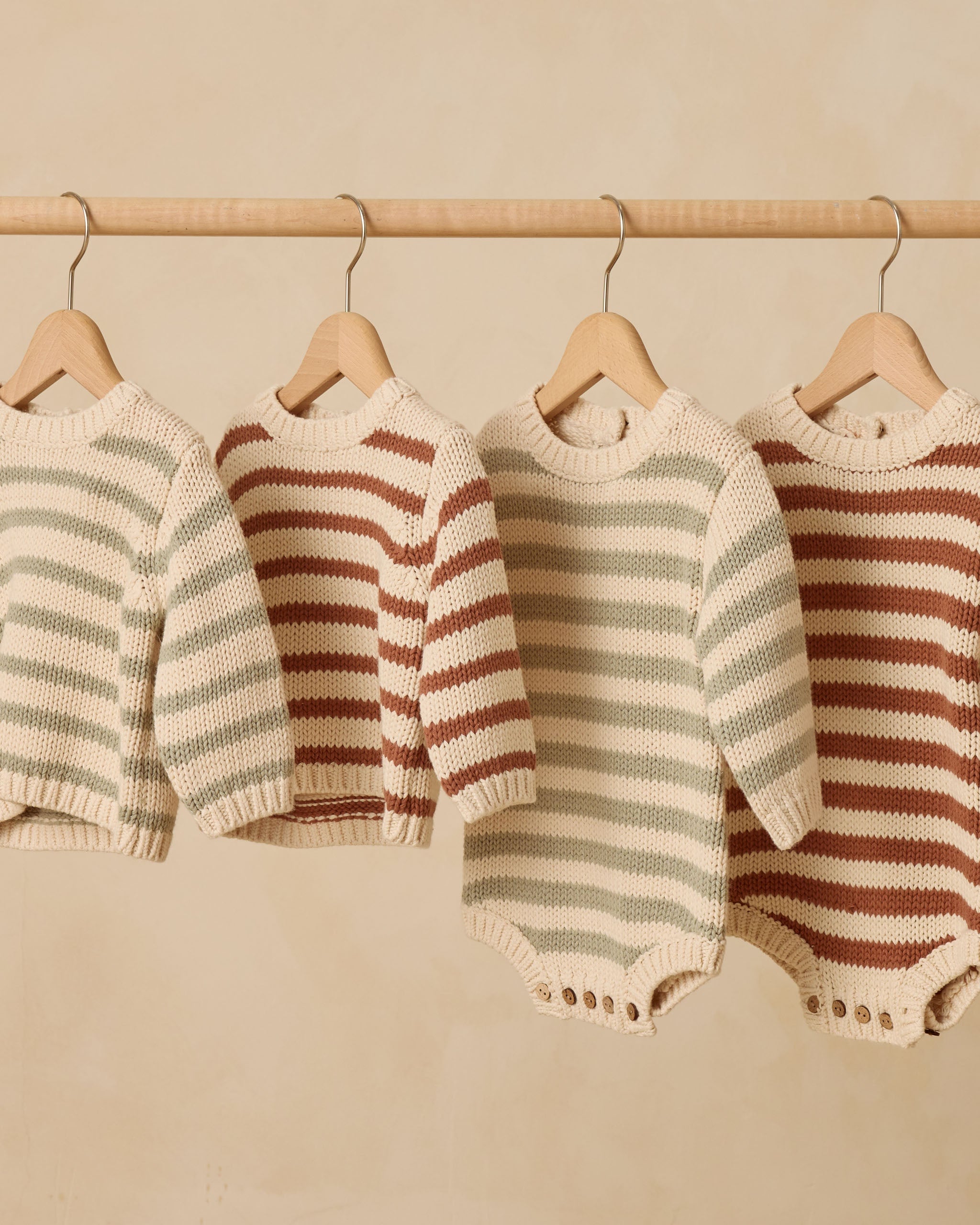 Rex Sweater || Fern Stripe