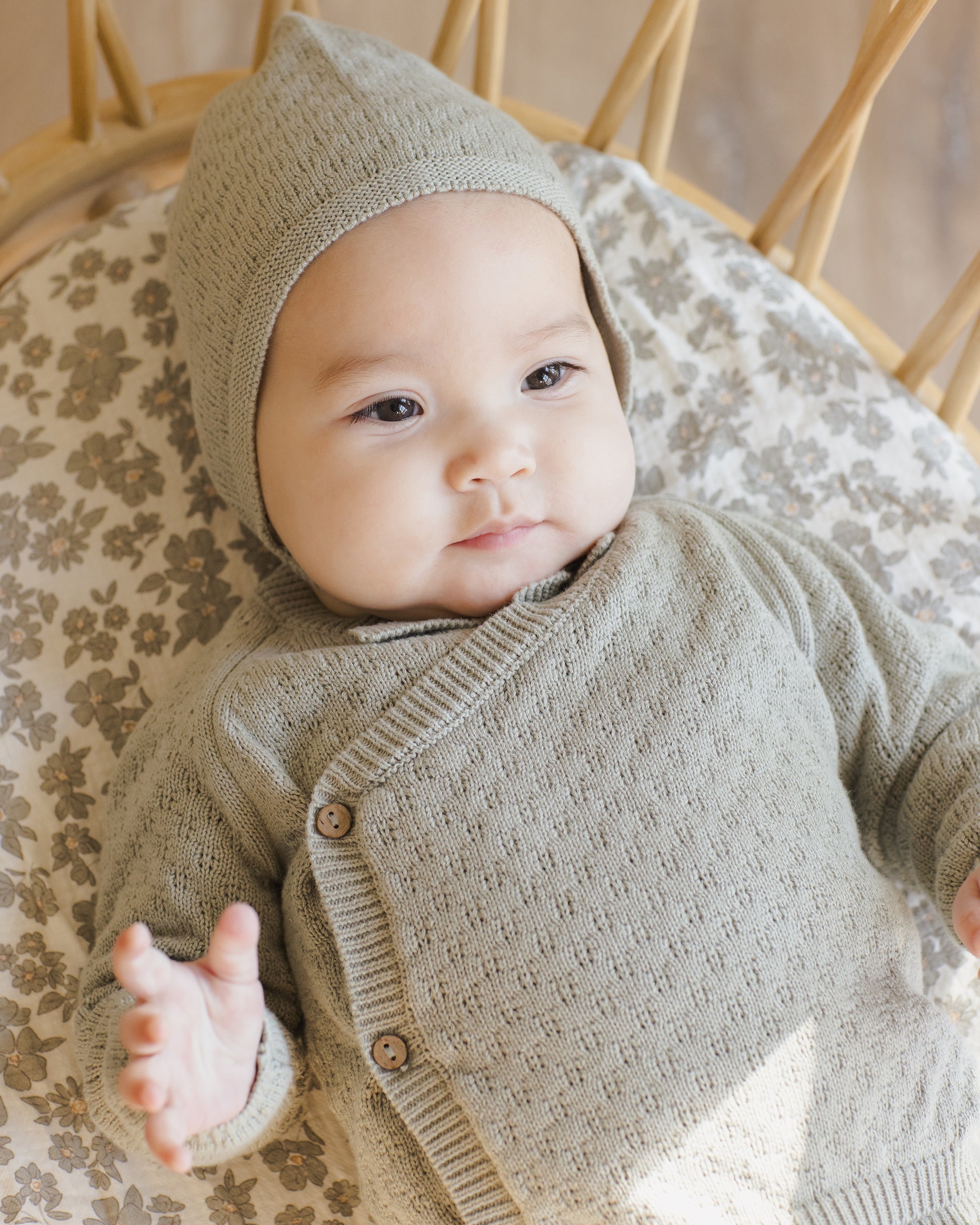 Knit Wrap Top + Pant Set || Fern