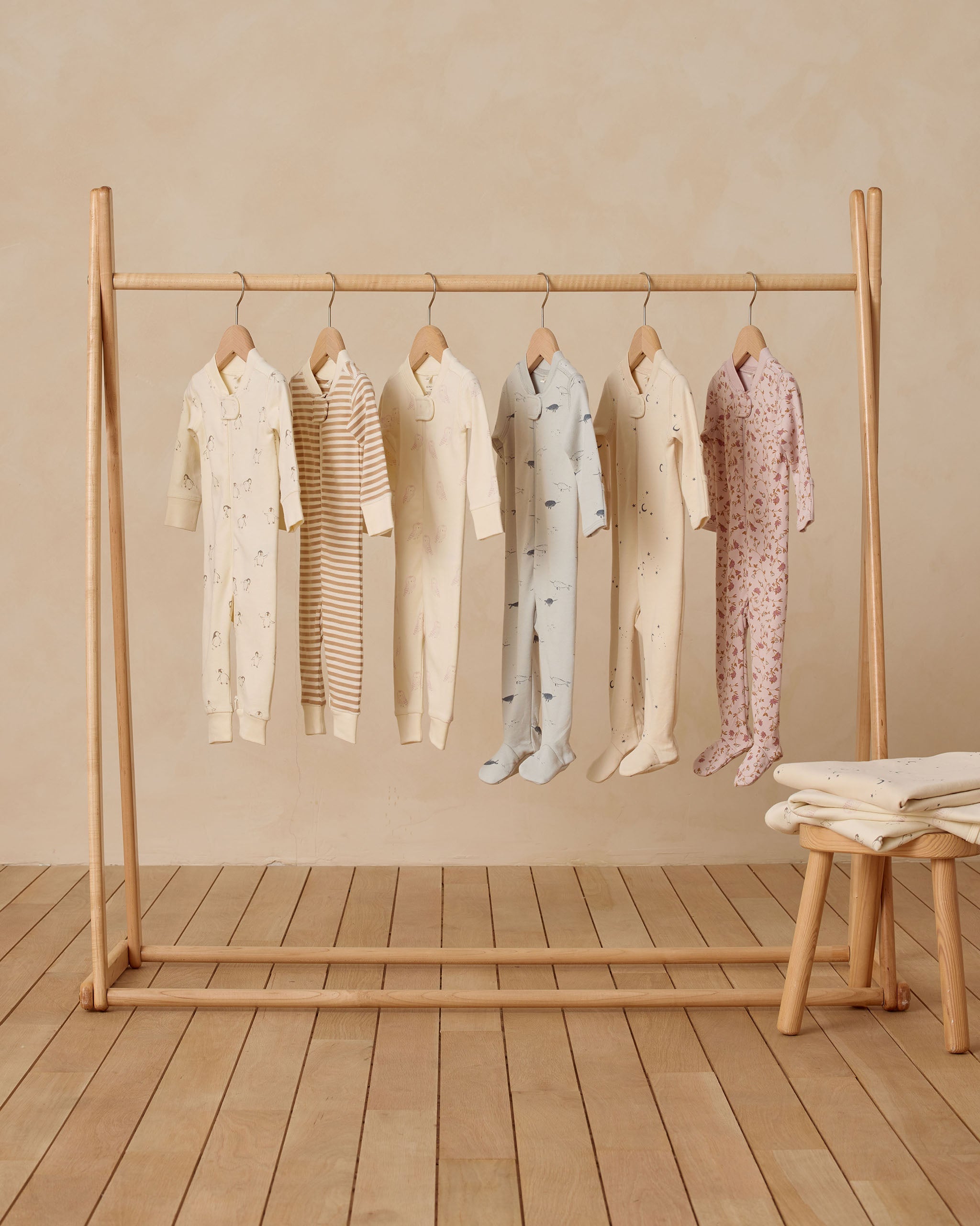 Zip Long Sleeve Sleeper Footie || Garden