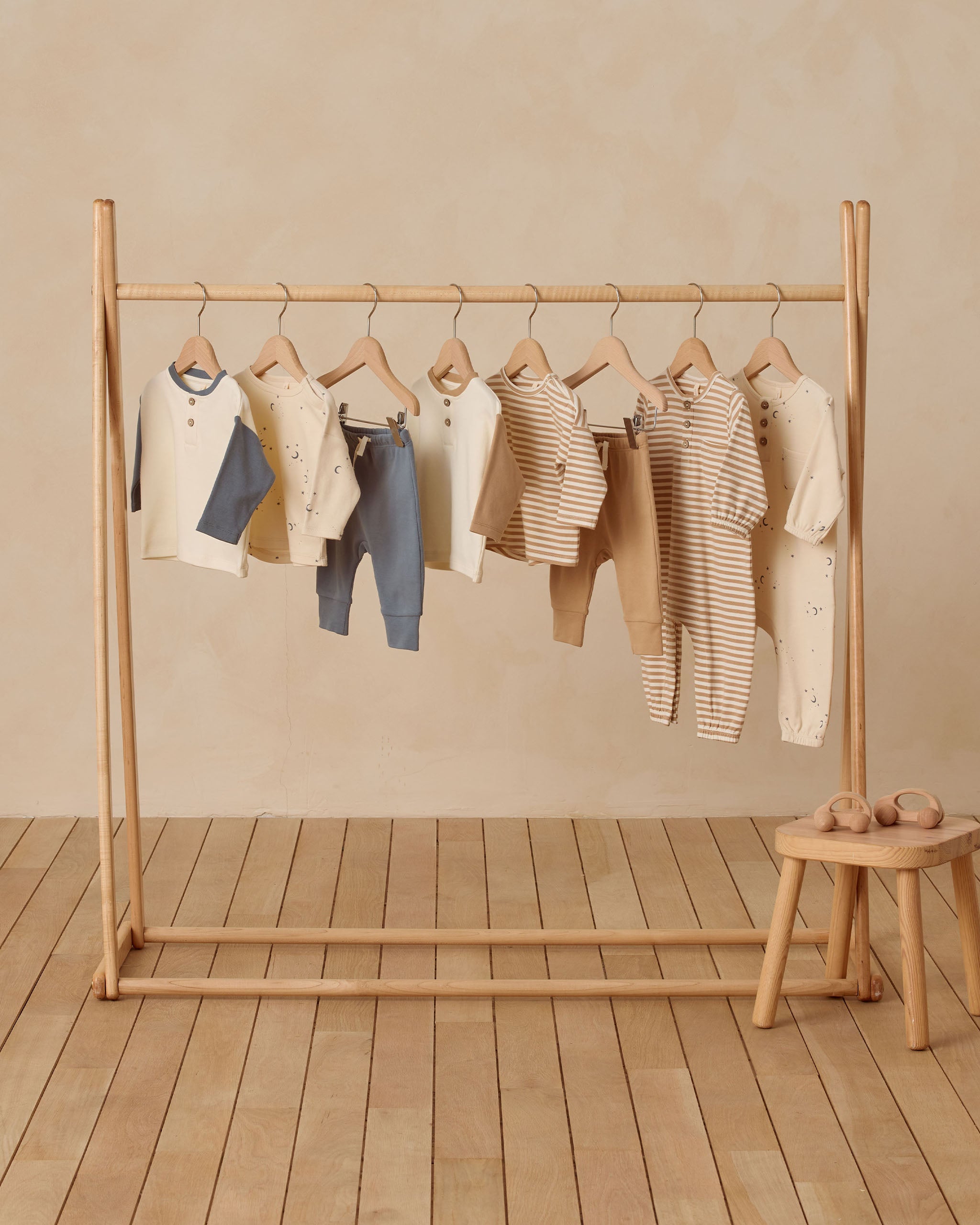 Long Sleeve Henley Tee || Ocean