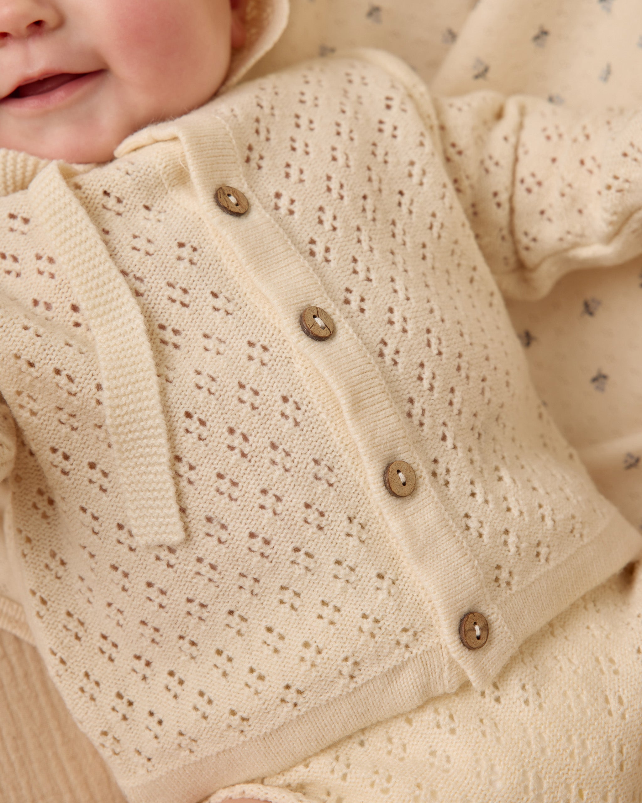 Knit Cardigan || Natural