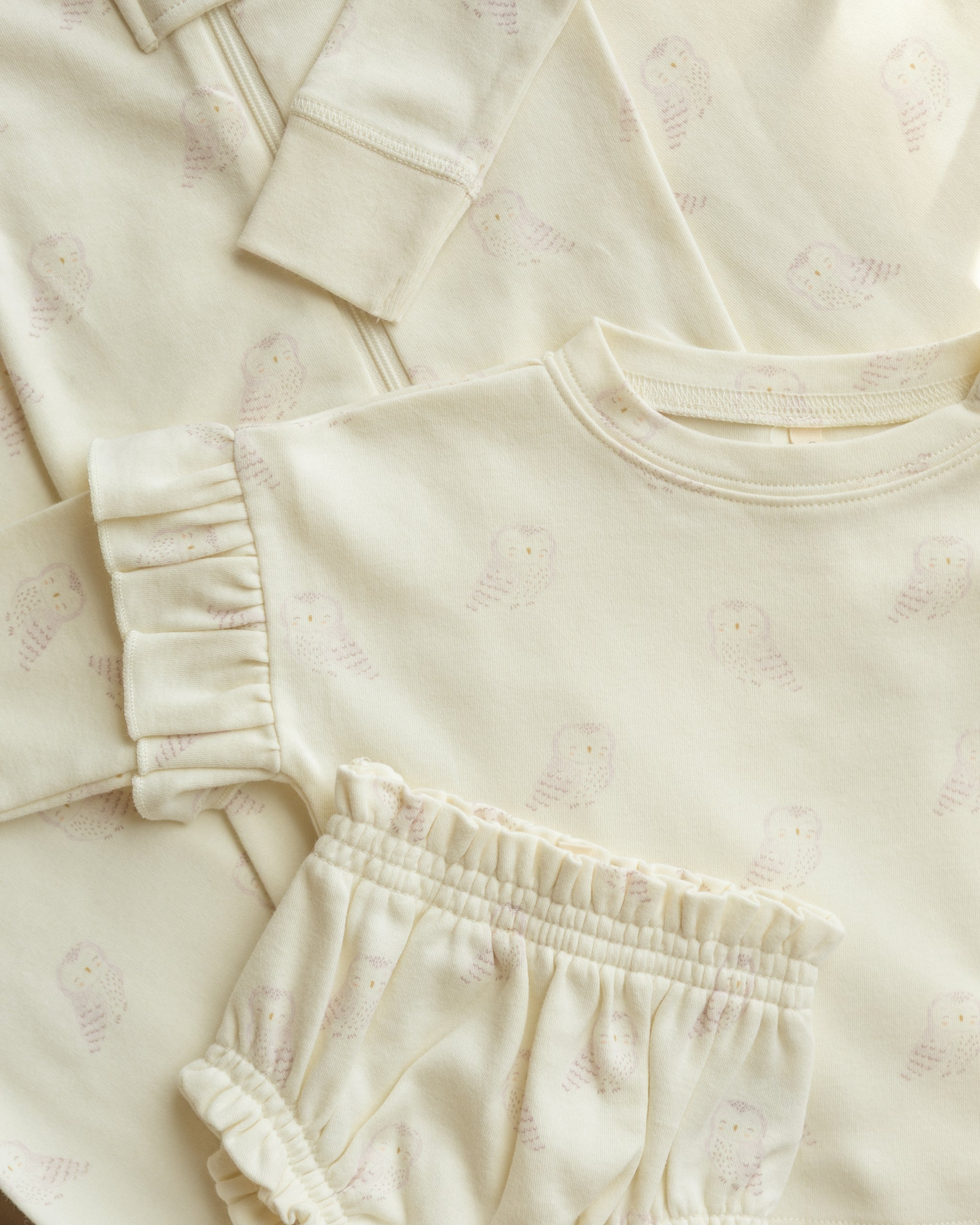 Gathered Bloomer || Snow Owls