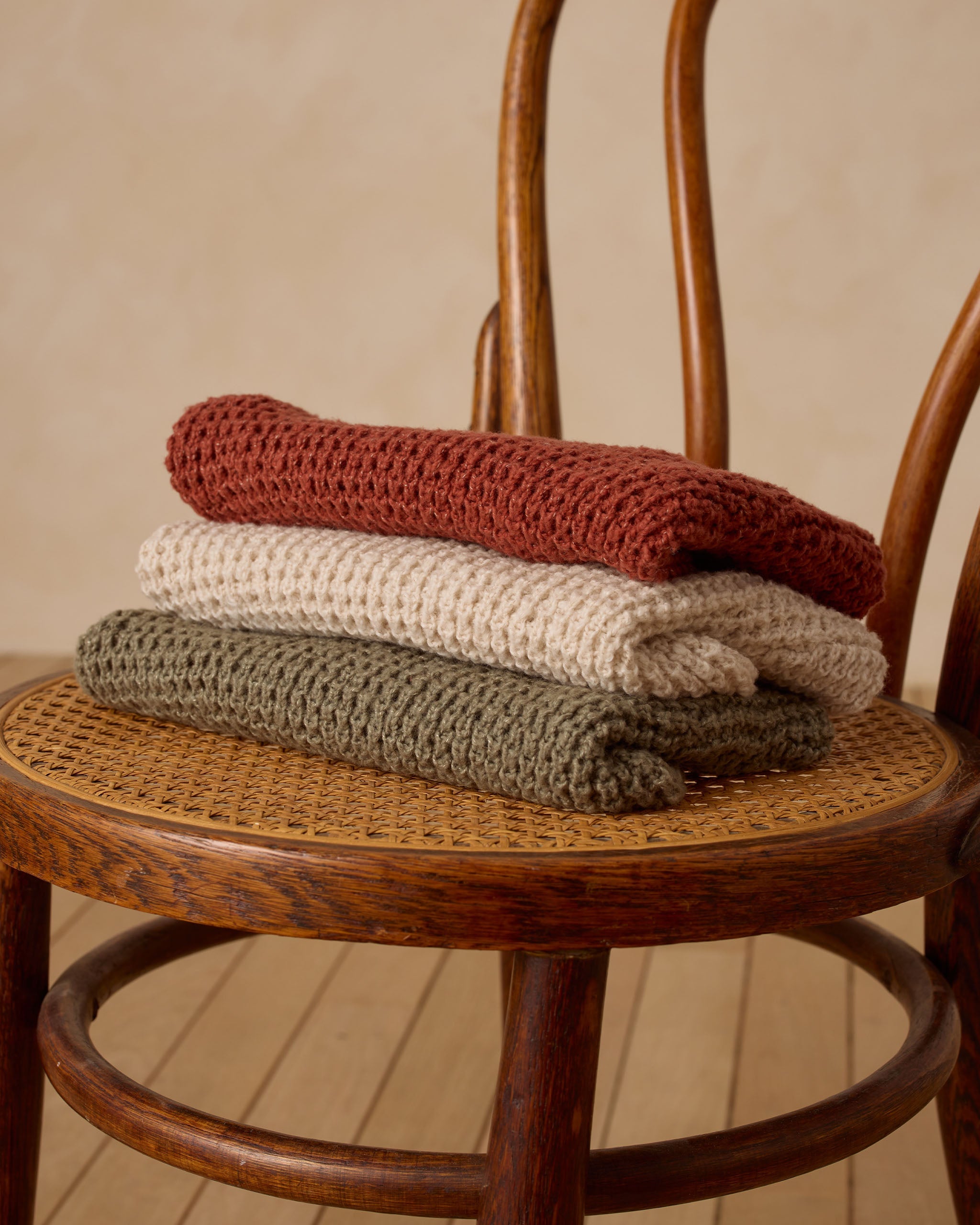 Chunky Knit Sweater || Cranberry