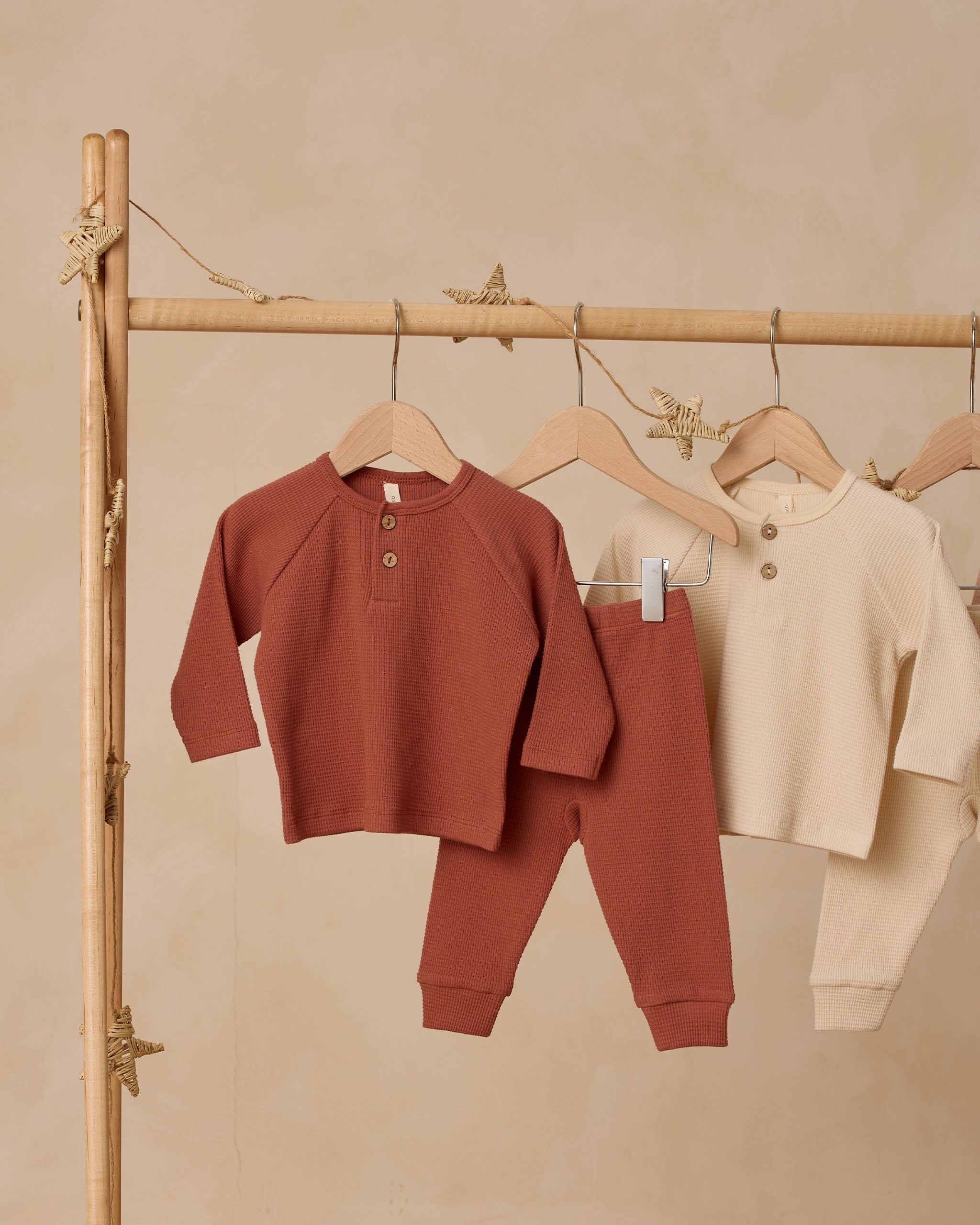 Henley Knit Top || Cranberry