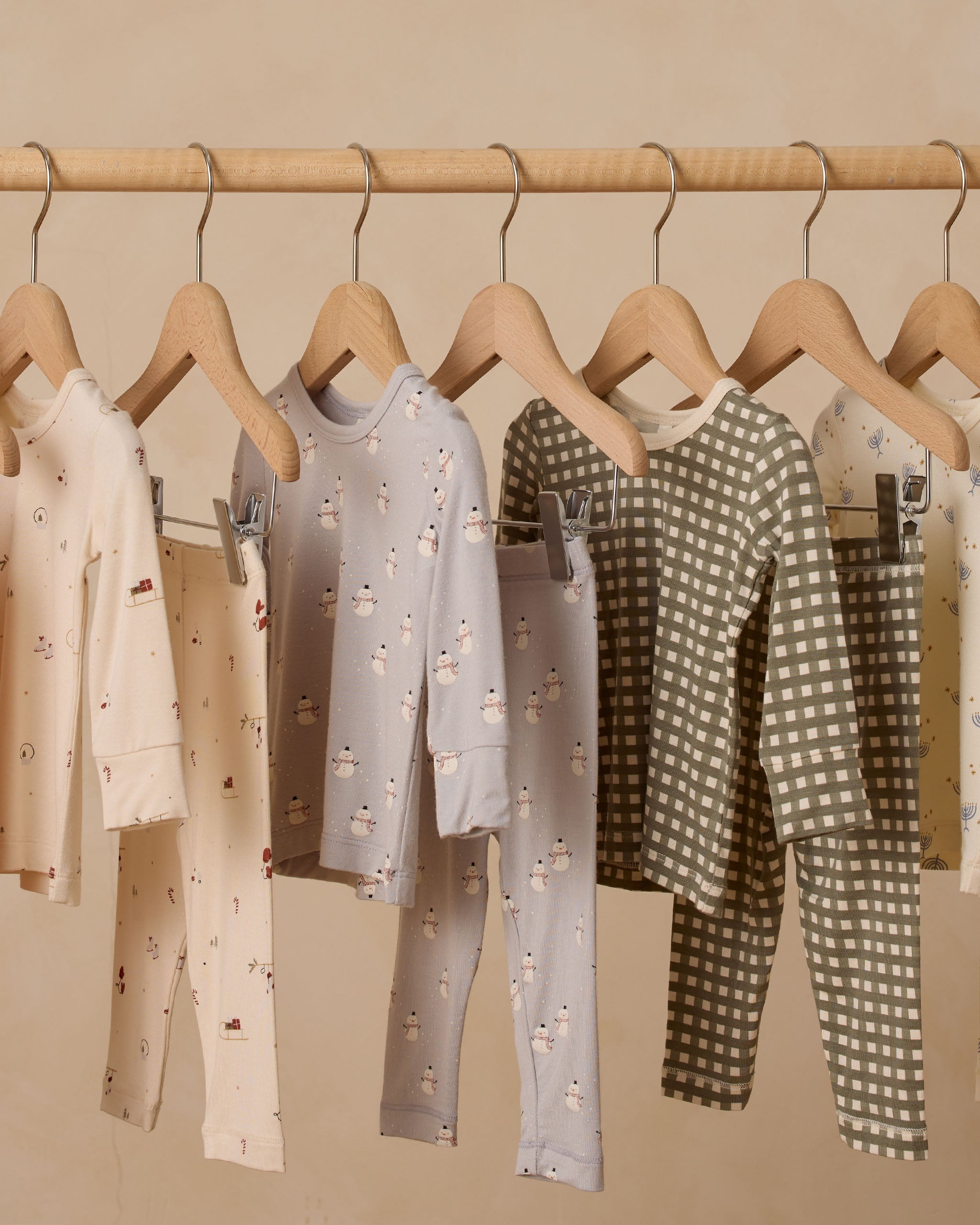 Bamboo Pajama Set || Forest Check