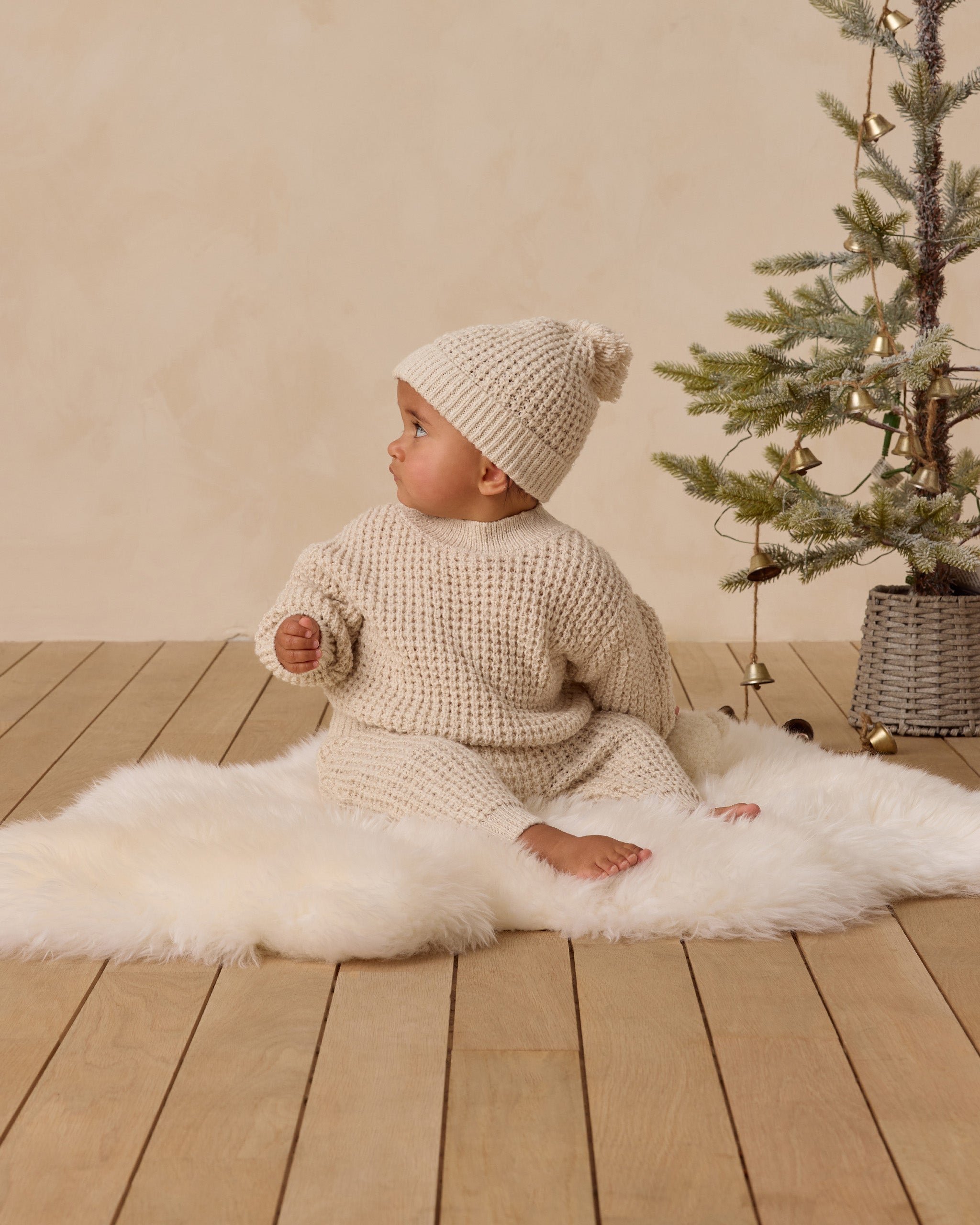 Chunky Knit Sweater || Natural
