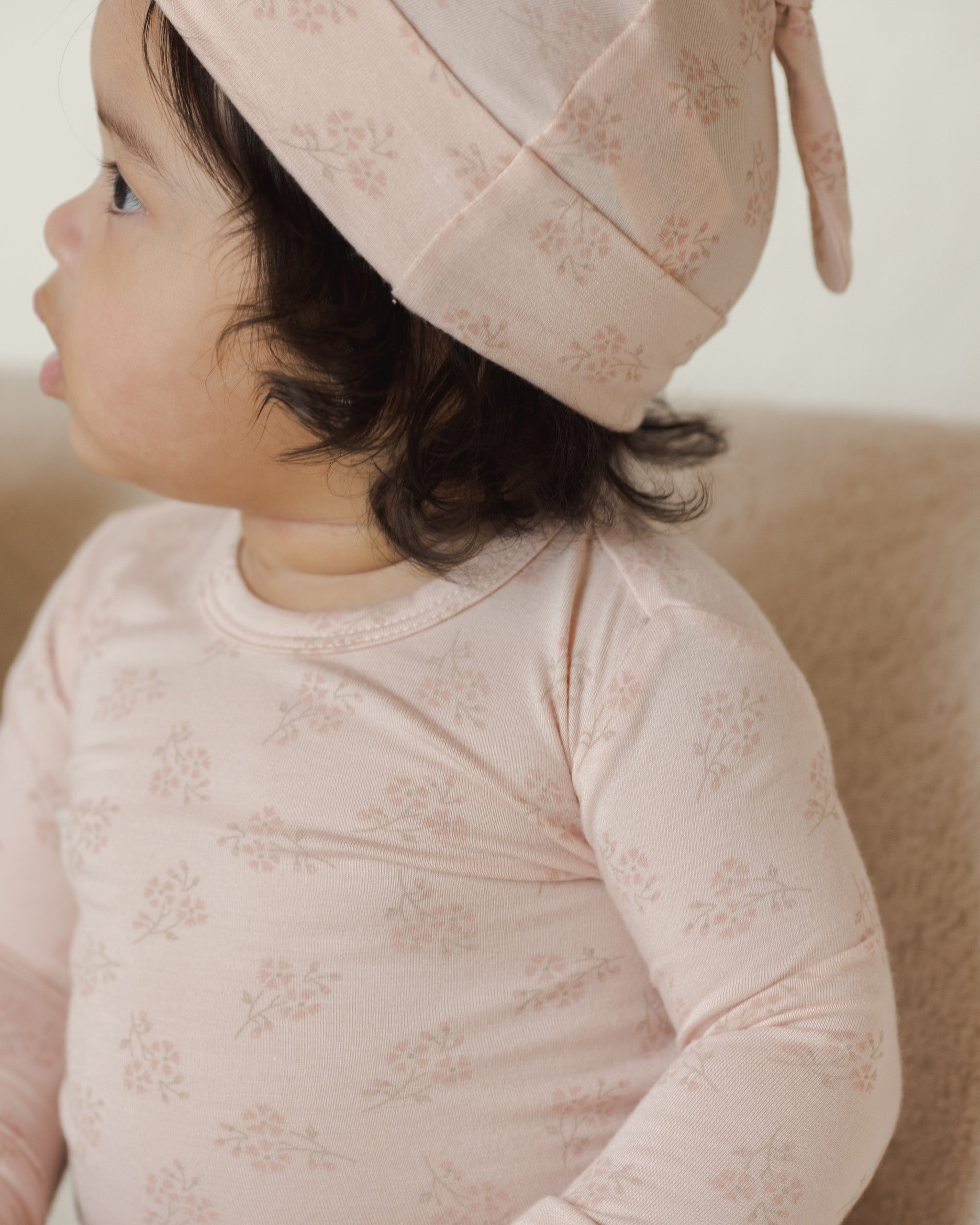 Modal Pajama Set || Pink Blossom - Rylee + Cru | Kids Clothes | Trendy Baby Clothes | Modern Infant Outfits |