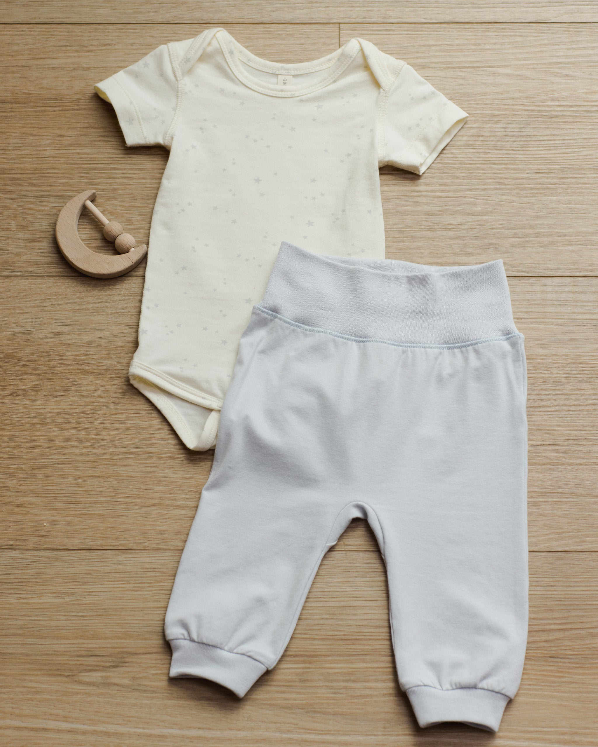 Cotton Baby Pant || Fog - Rylee + Cru | Kids Clothes | Trendy Baby Clothes | Modern Infant Outfits |