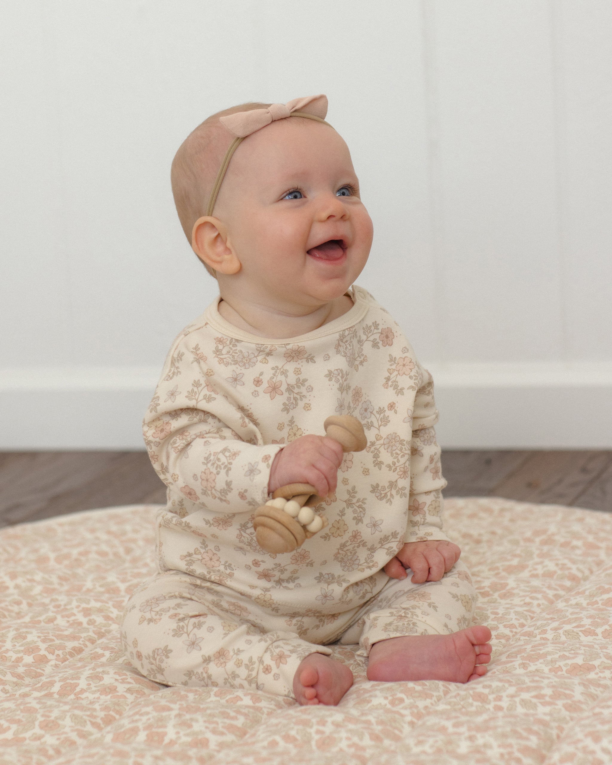 Drawstring Pant Floral Vine - Rylee + Cru | Kids Clothes | Trendy Baby Clothes | Modern Infant Outfits |