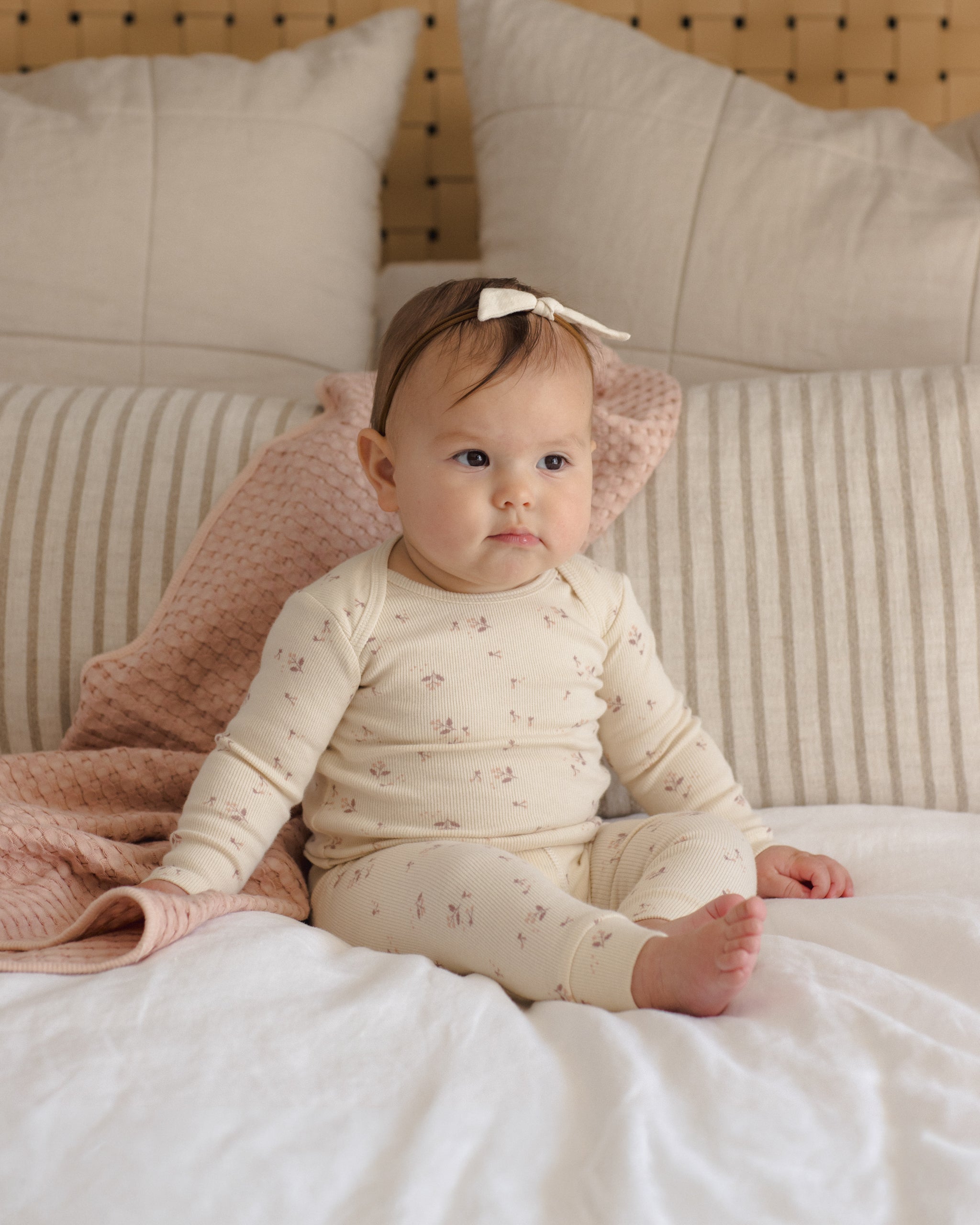 Little Knot Headband Natural - Rylee + Cru | Kids Clothes | Trendy Baby Clothes | Modern Infant Outfits |