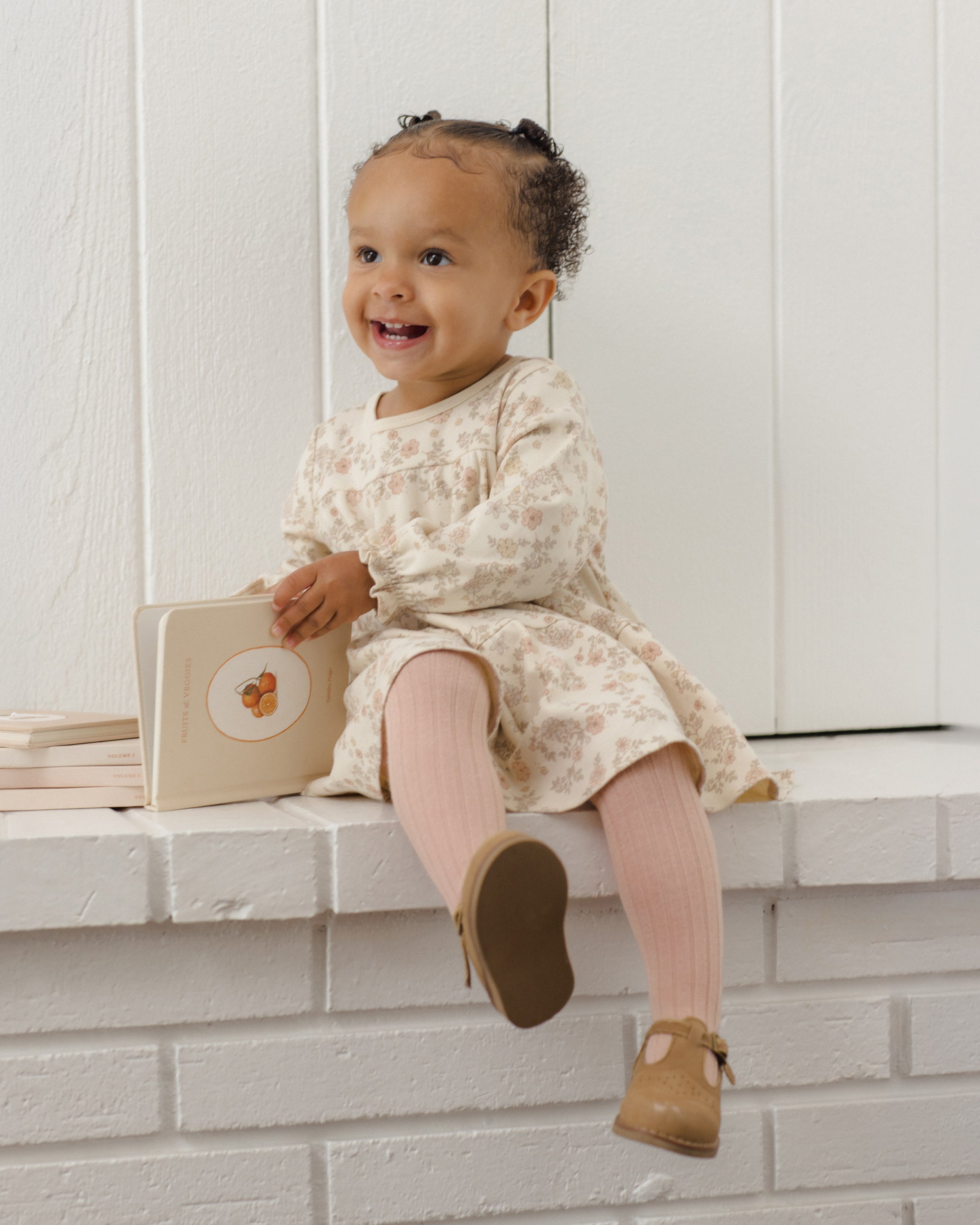 Tights Dusty Rose - Rylee + Cru | Kids Clothes | Trendy Baby Clothes | Modern Infant Outfits |
