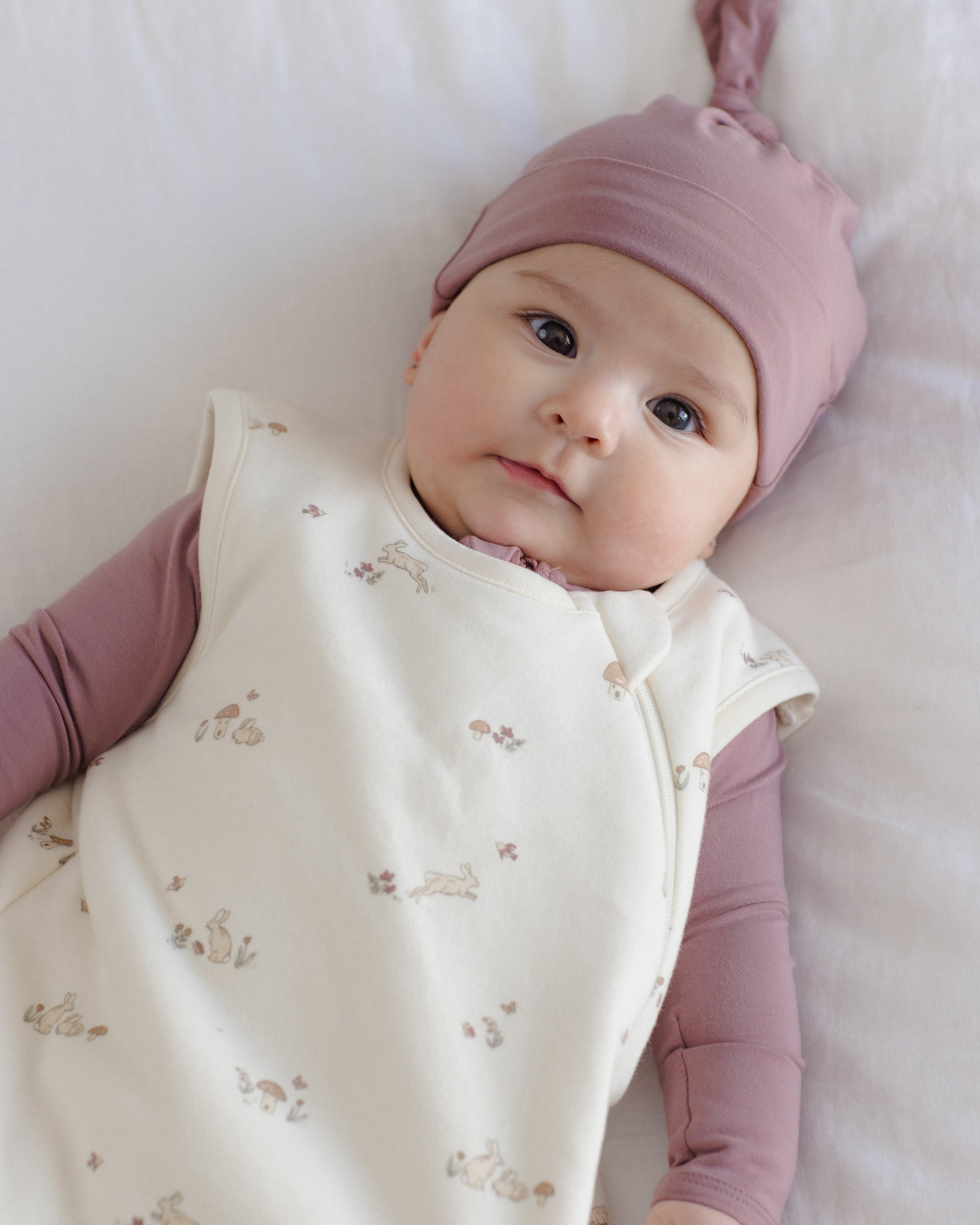 Jersey Sleep Bag Bunnies - Rylee + Cru | Kids Clothes | Trendy Baby Clothes | Modern Infant Outfits |