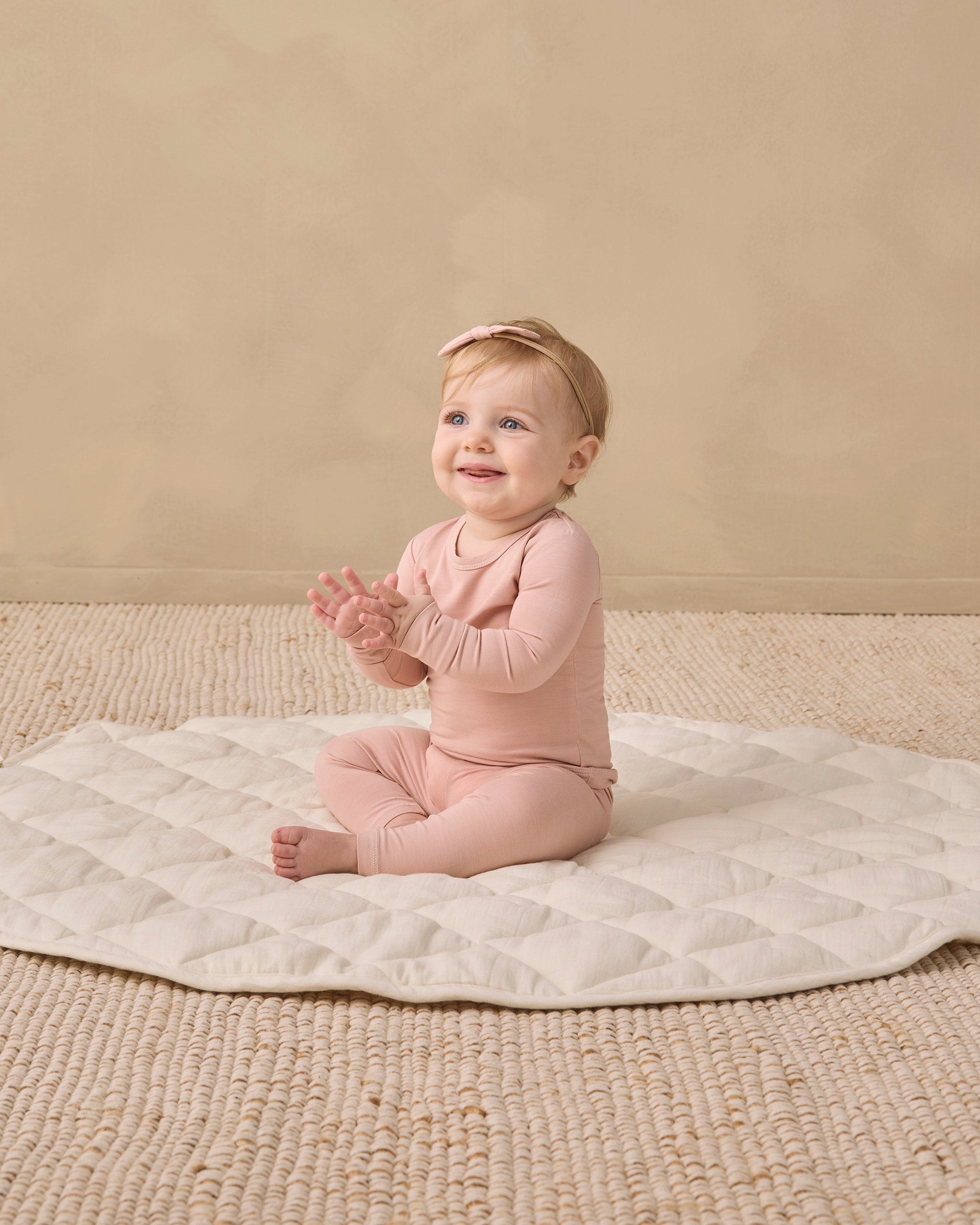 Bamboo Pajama Set Dusty Rose - Rylee + Cru | Kids Clothes | Trendy Baby Clothes | Modern Infant Outfits |