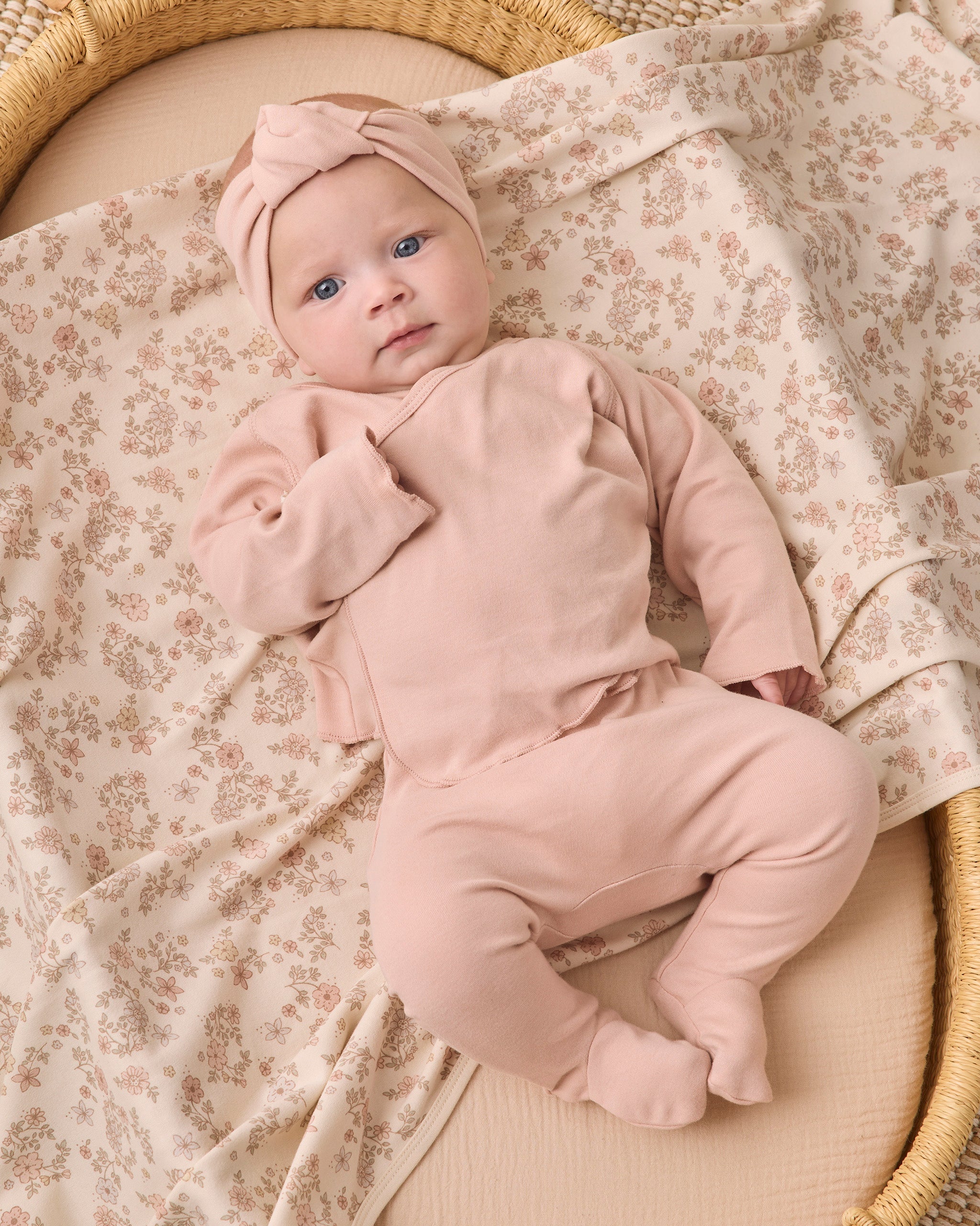 Knotted Headband Dusty Rose - Rylee + Cru | Kids Clothes | Trendy Baby Clothes | Modern Infant Outfits |