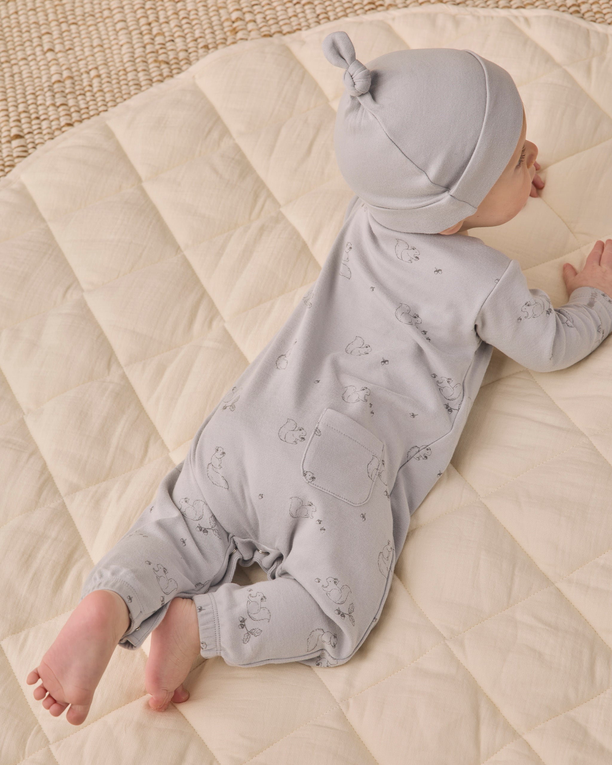 Knotted Baby Hat Cloud - Rylee + Cru | Kids Clothes | Trendy Baby Clothes | Modern Infant Outfits |