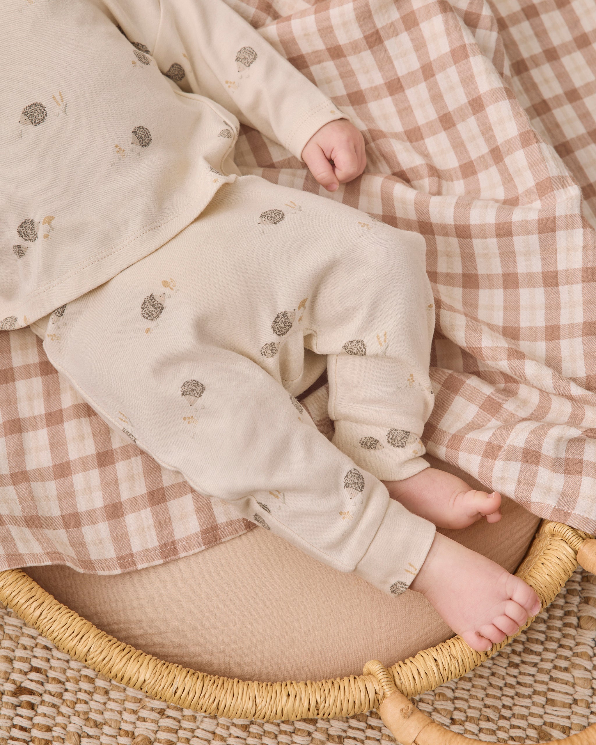 Woven Swaddle Rustic Plaid - Rylee + Cru | Kids Clothes | Trendy Baby Clothes | Modern Infant Outfits |