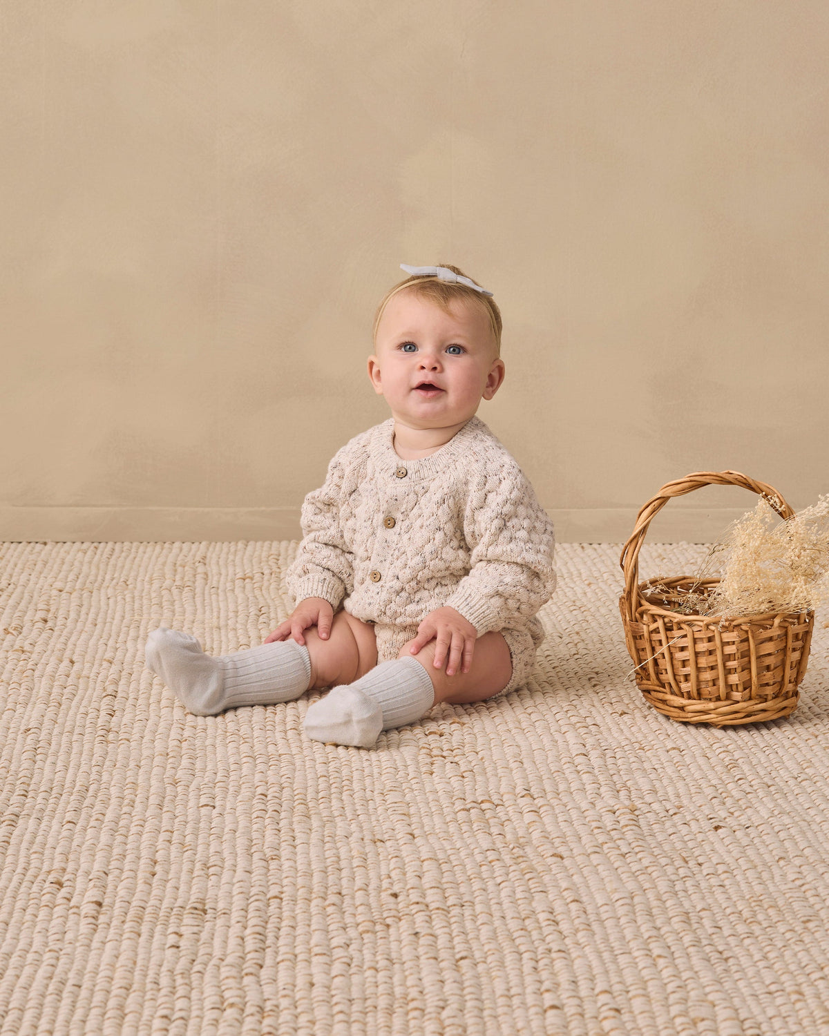 Little Knot Headband Cloud - Rylee + Cru | Kids Clothes | Trendy Baby Clothes | Modern Infant Outfits |