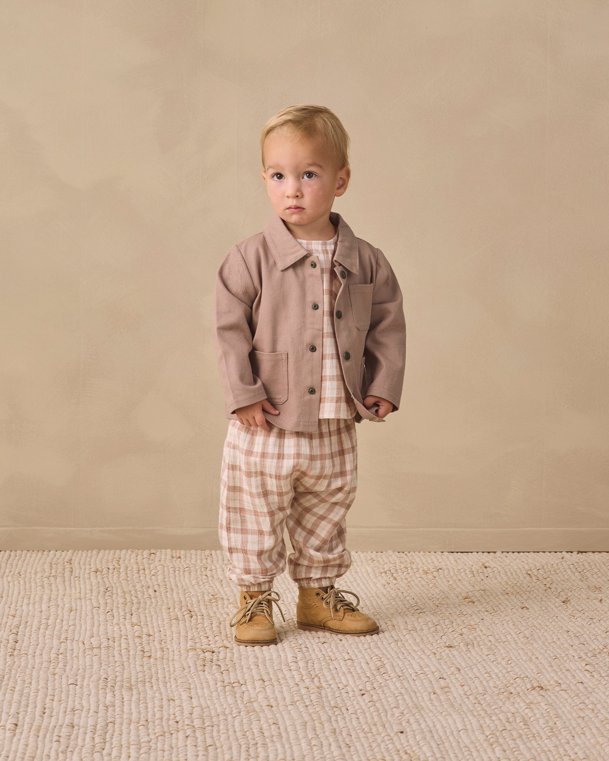 Utility Jacket Almond