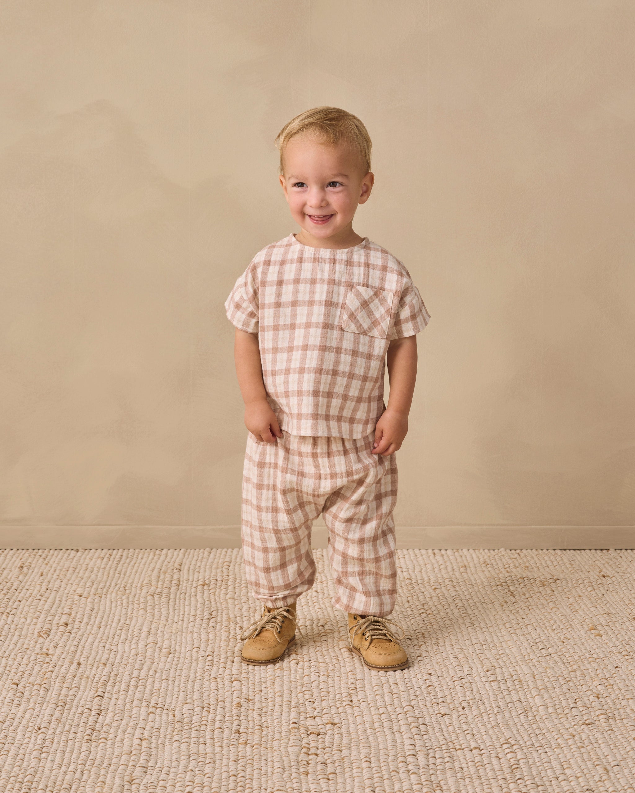 Woven Pant Rustic Plaid - Rylee + Cru | Kids Clothes | Trendy Baby Clothes | Modern Infant Outfits |