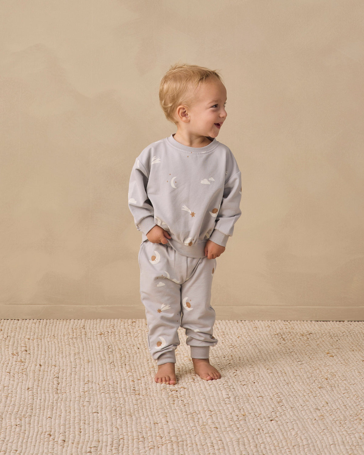 Relaxed Sweatshirt Sky Friends - Rylee + Cru | Kids Clothes | Trendy Baby Clothes | Modern Infant Outfits |