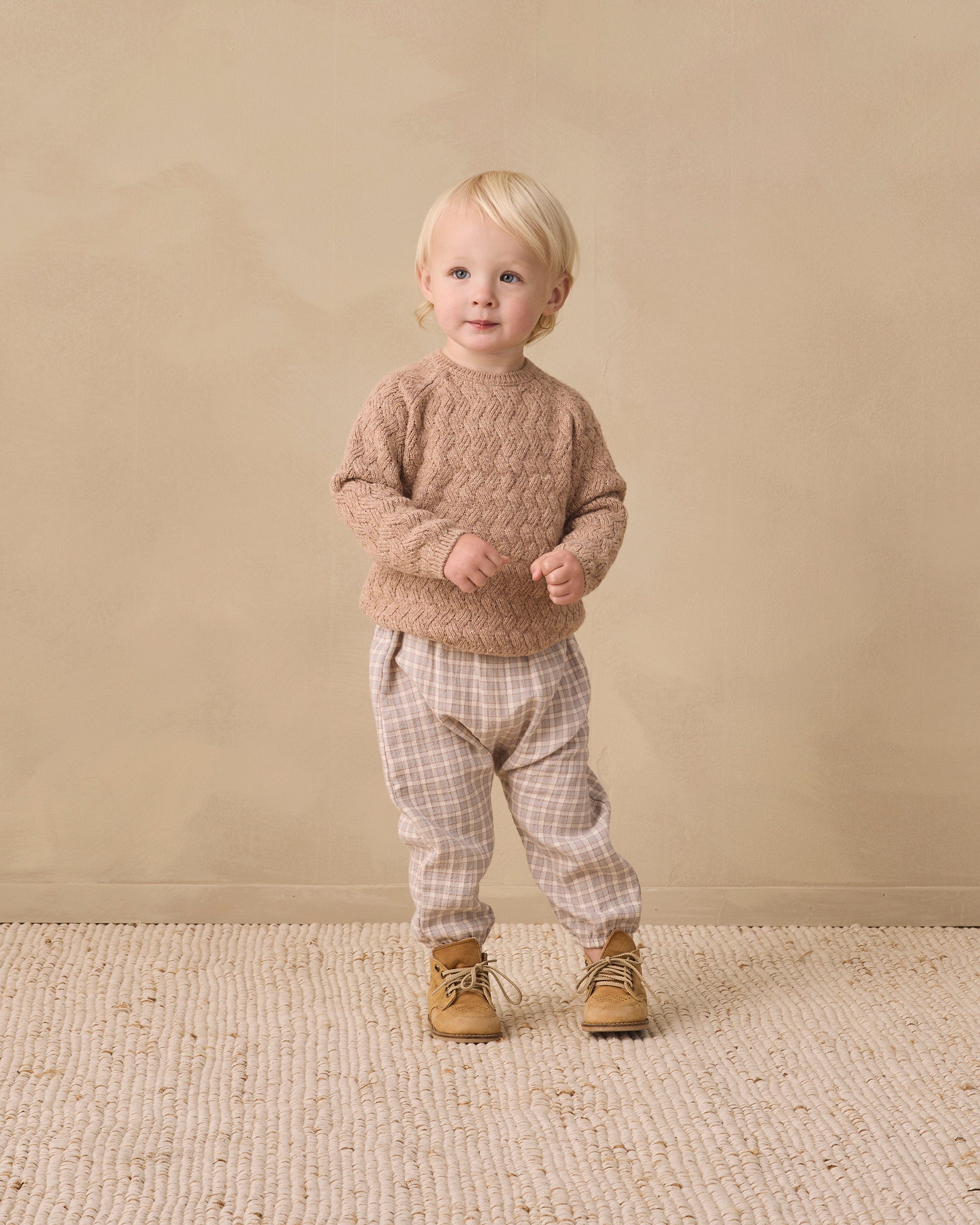 Woven Pant Blue Gingham - Rylee + Cru | Kids Clothes | Trendy Baby Clothes | Modern Infant Outfits |