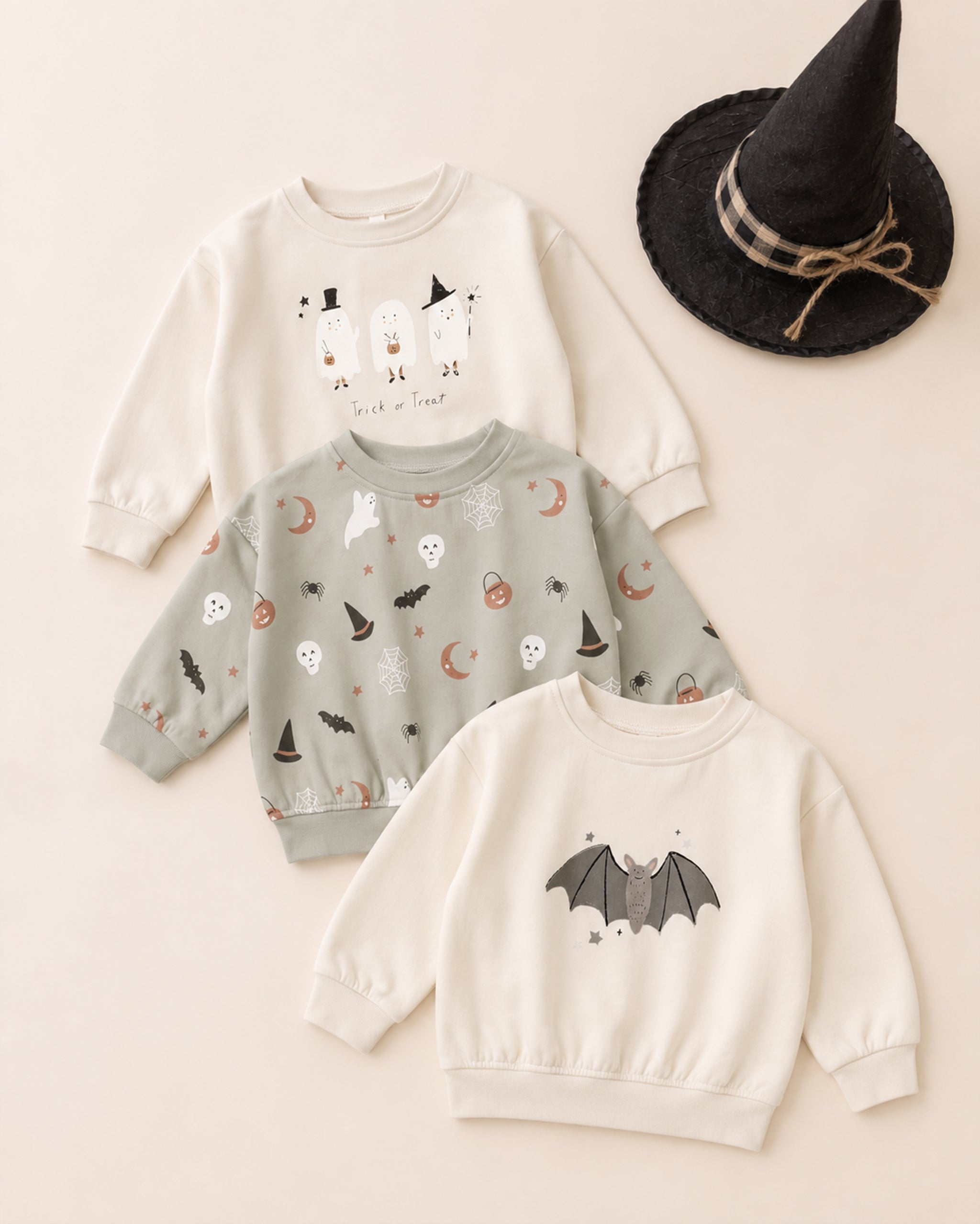 Relaxed Fleece Sweatshirt Trick Or Treat