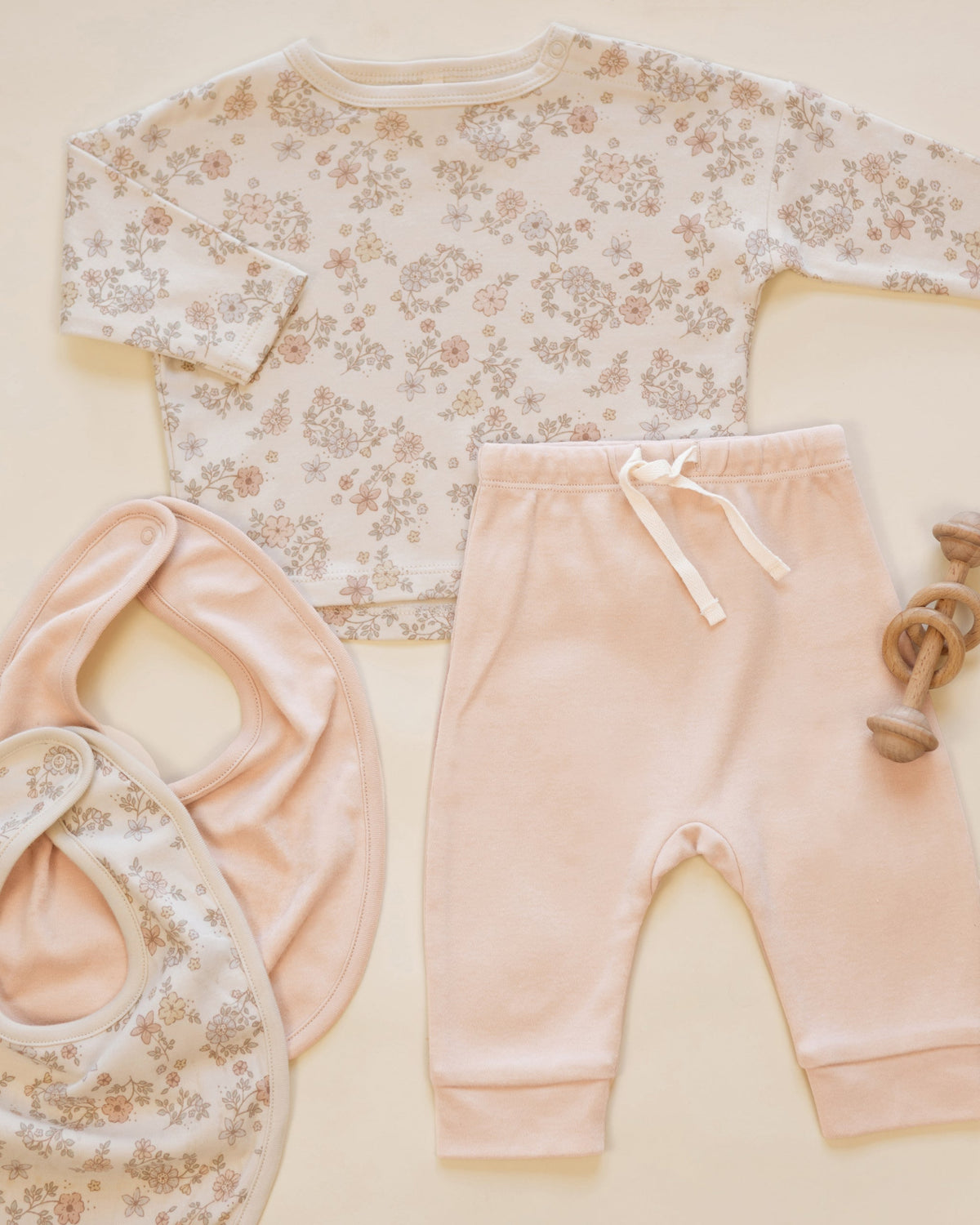 Long Sleeve Tee Floral Vine - Rylee + Cru | Kids Clothes | Trendy Baby Clothes | Modern Infant Outfits |