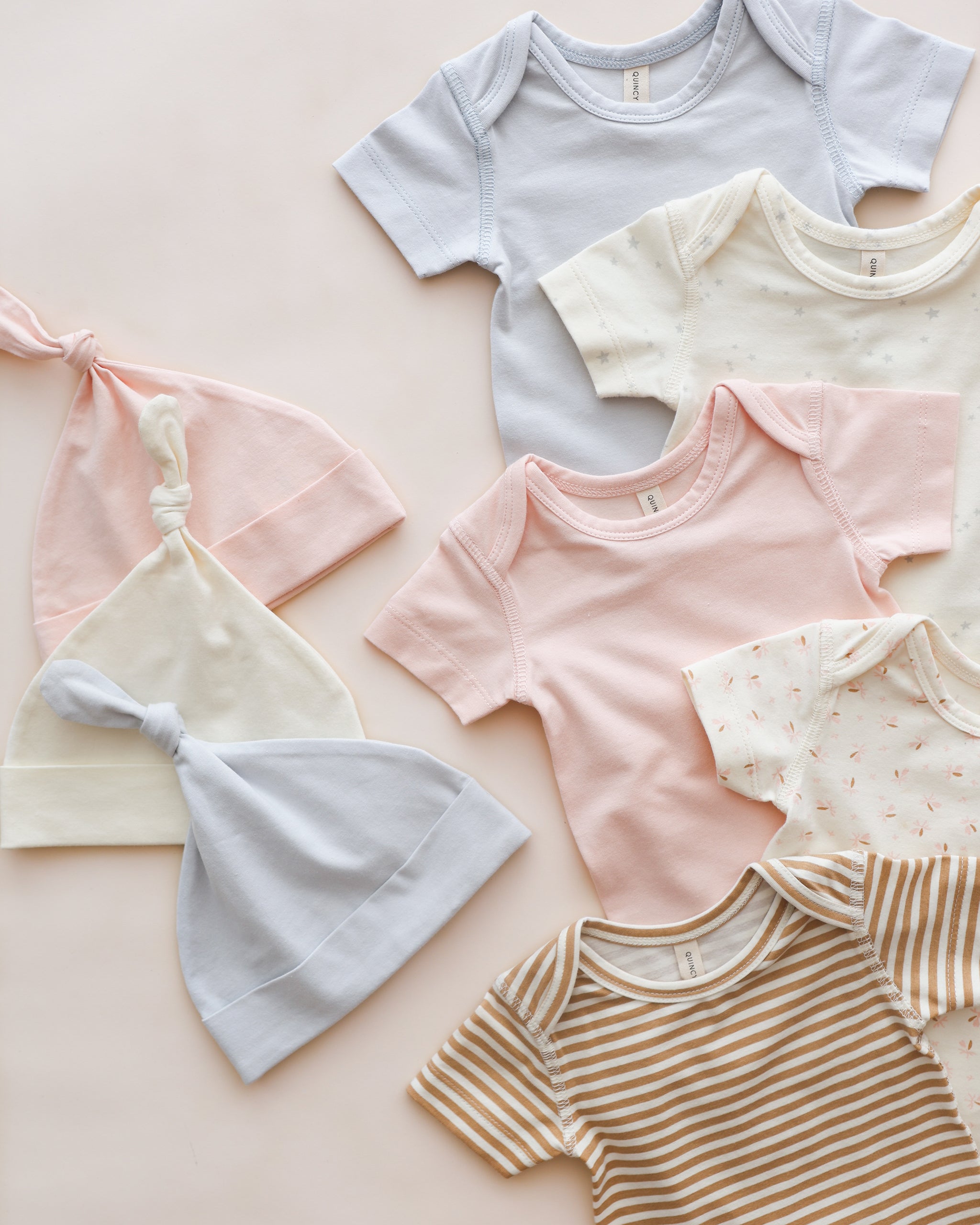 Knotted Baby Hat || Ivory - Rylee + Cru | Kids Clothes | Trendy Baby Clothes | Modern Infant Outfits |