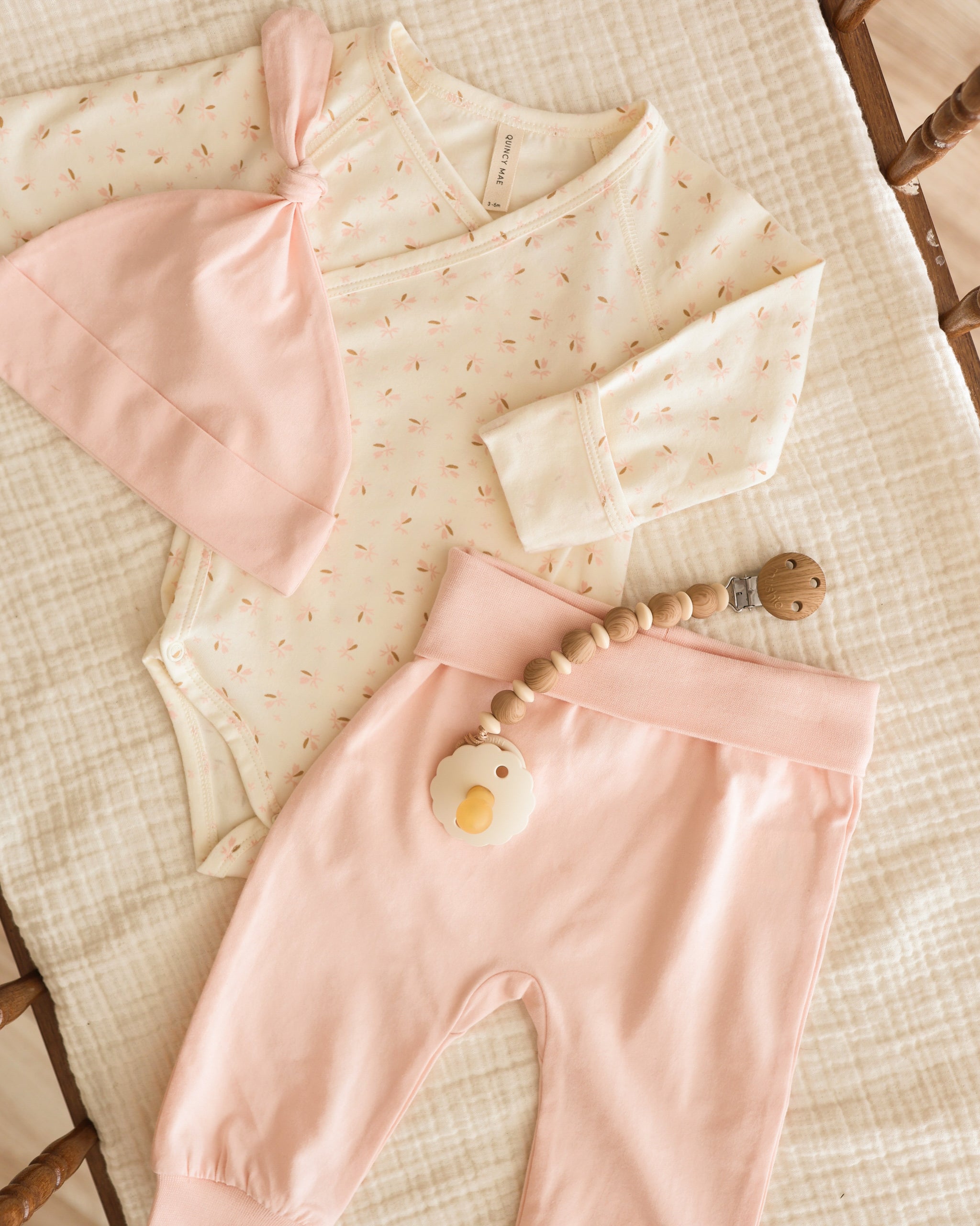 Cotton Baby Pant || Petal