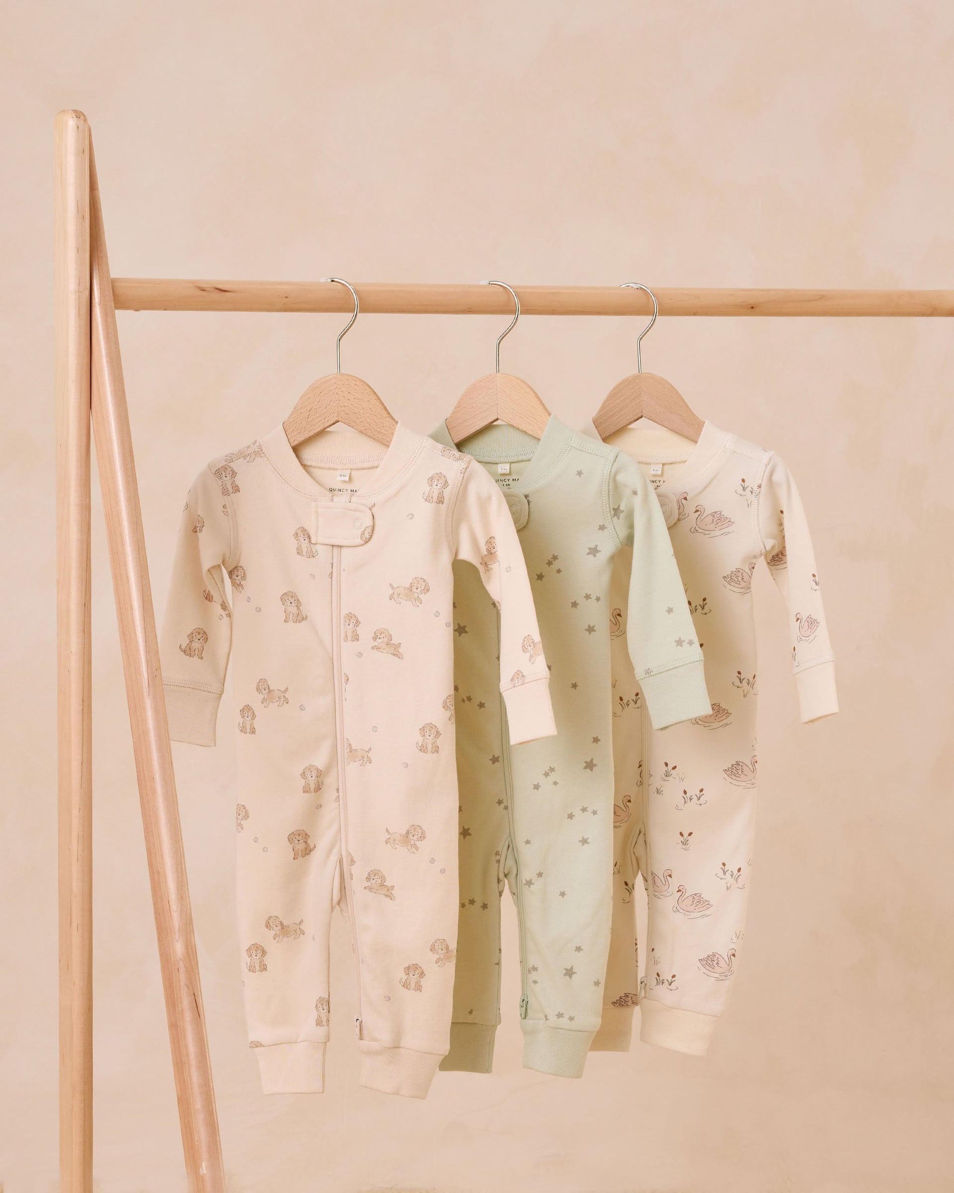 Quincy Mae Zip Longsleeve Sleeper - Race Car main image 1