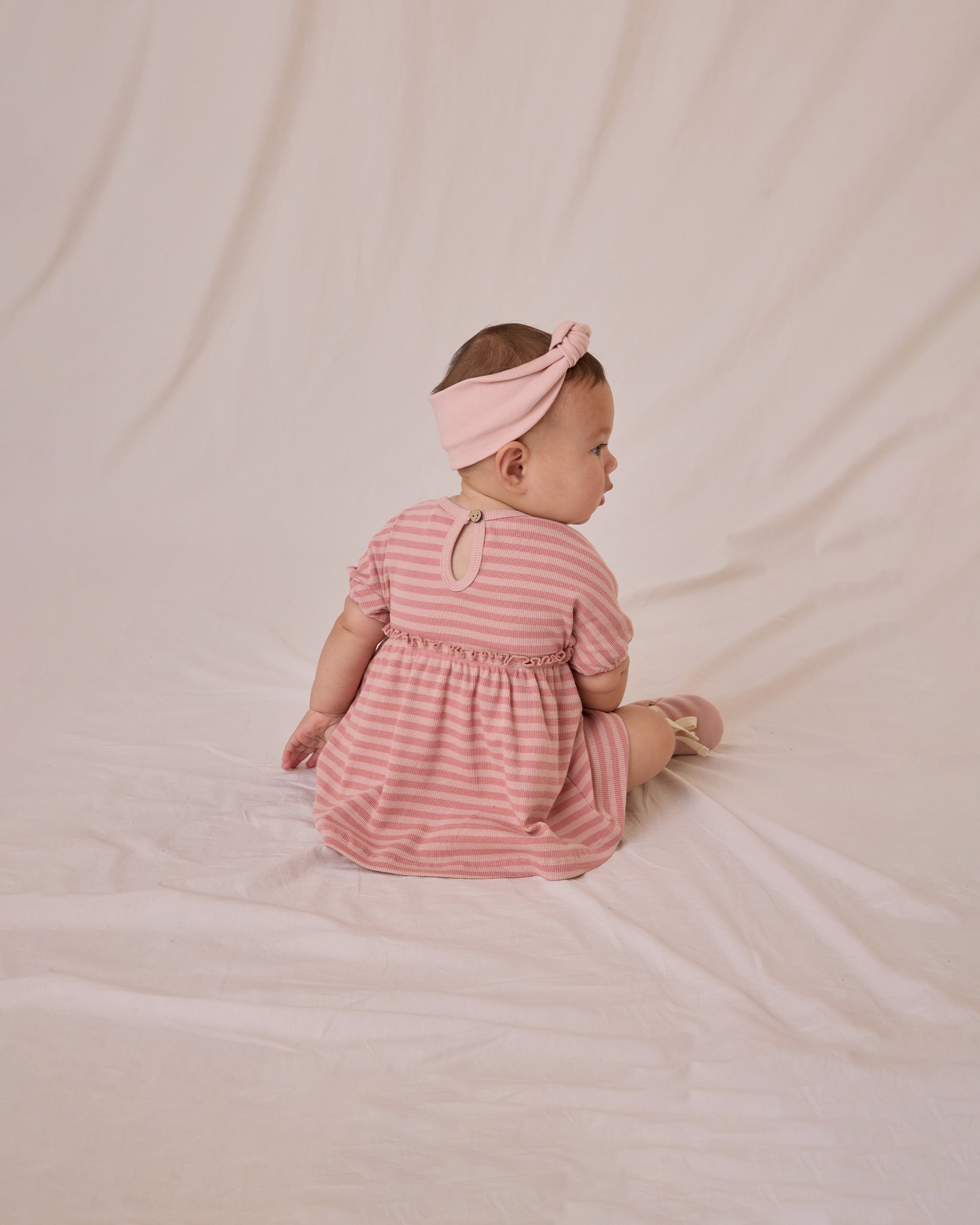 Annie Dress || Pink Stripe