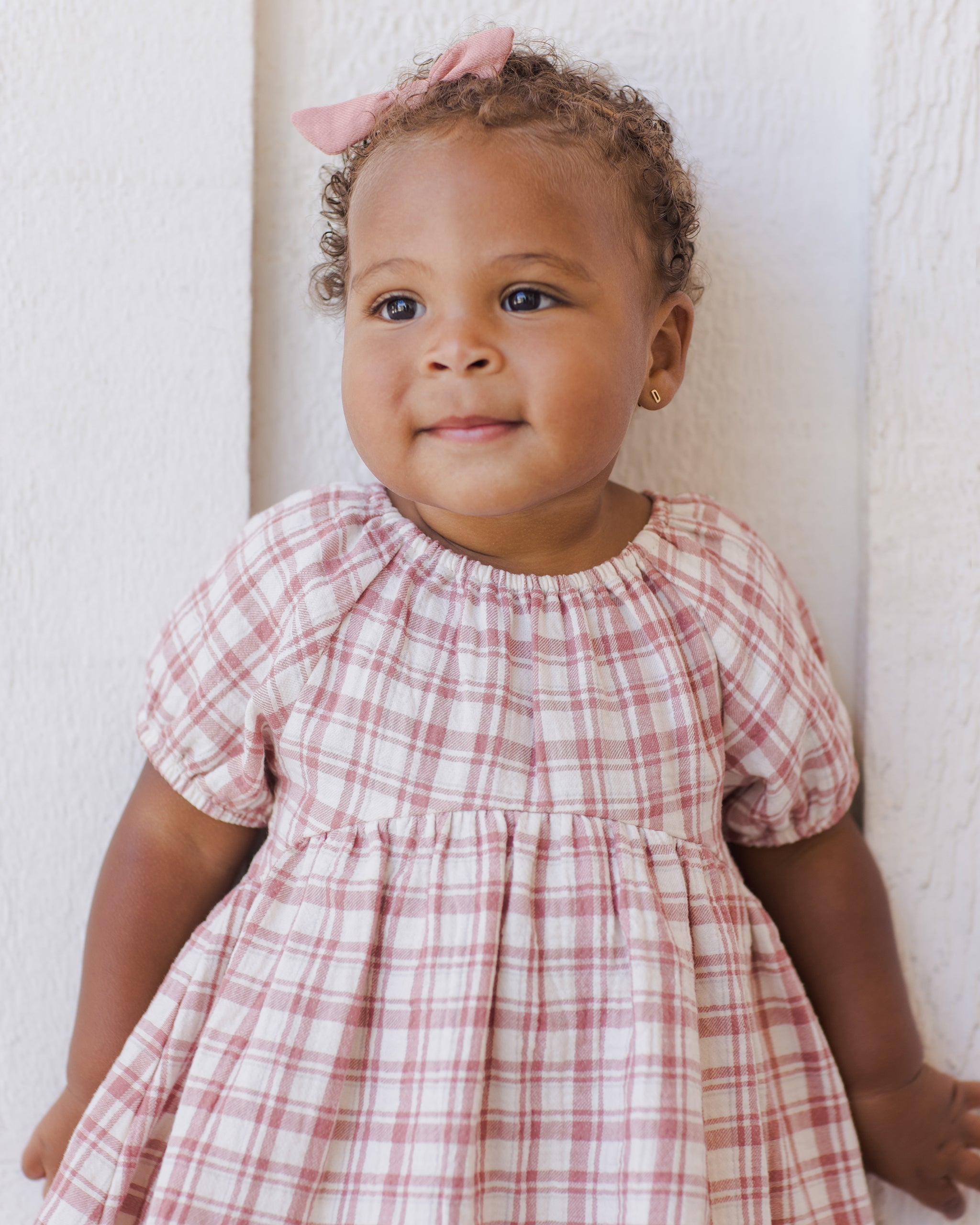 Bella Dress || Pink Plaid