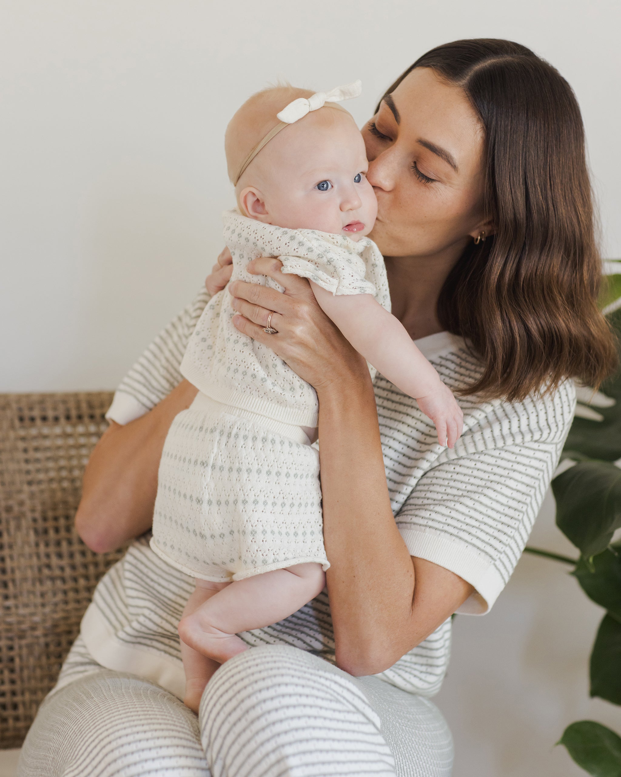 Relaxed Summer Knit Set || Ivory