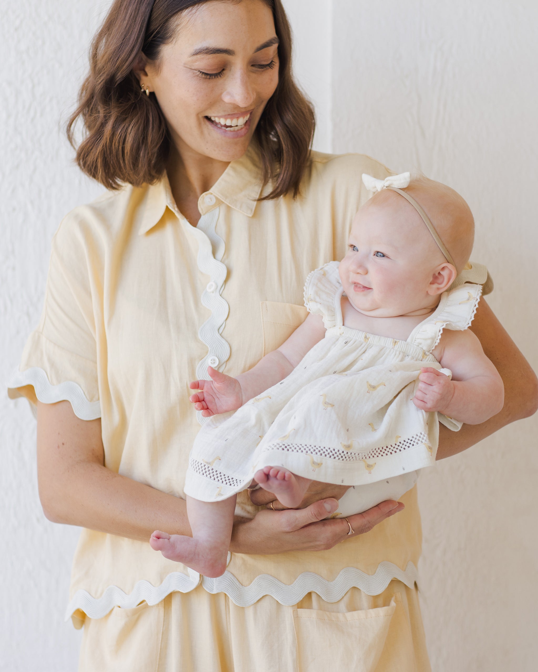 Ruffled Tank Dress || Geese