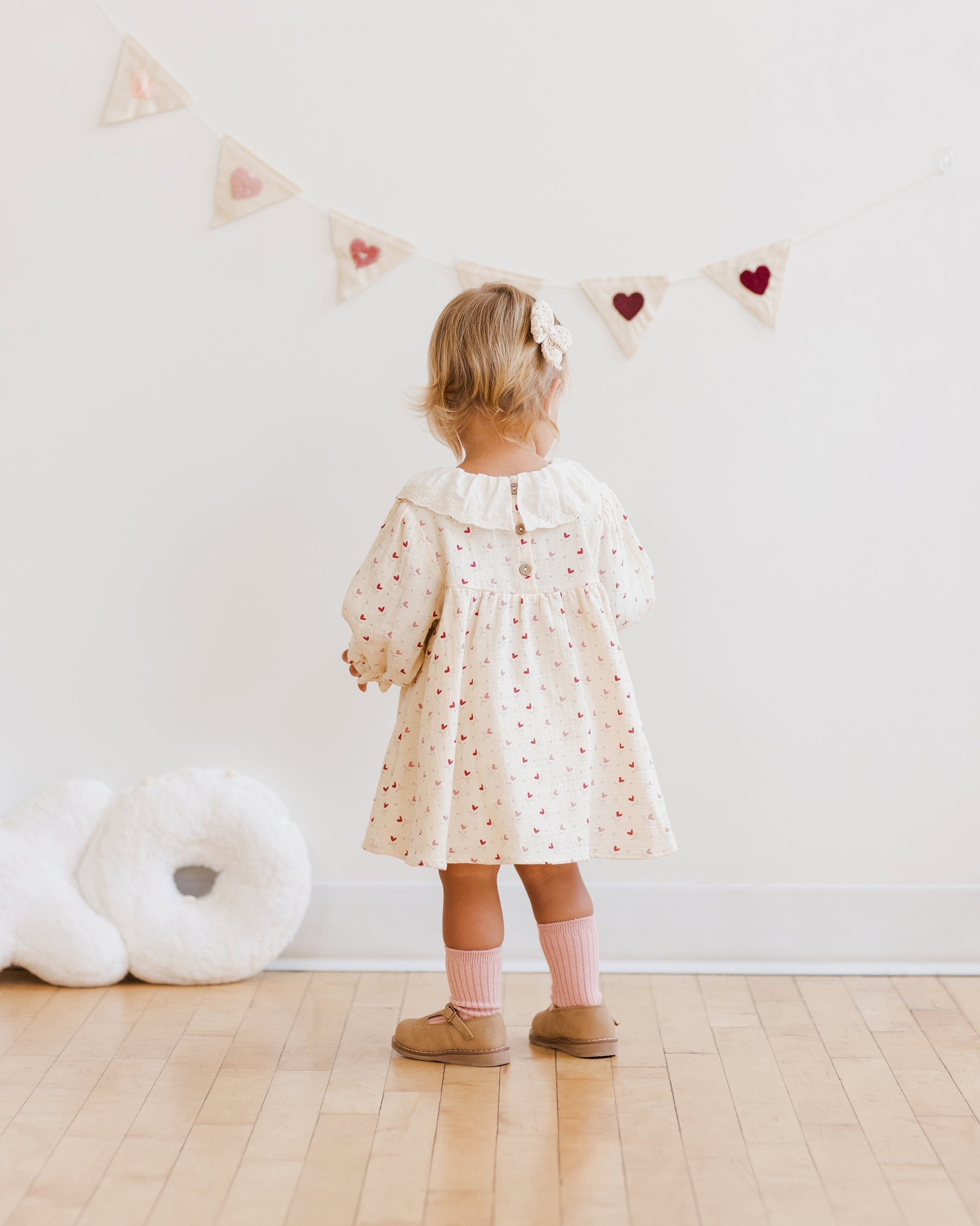 Callie Dress || Heart Ditsy