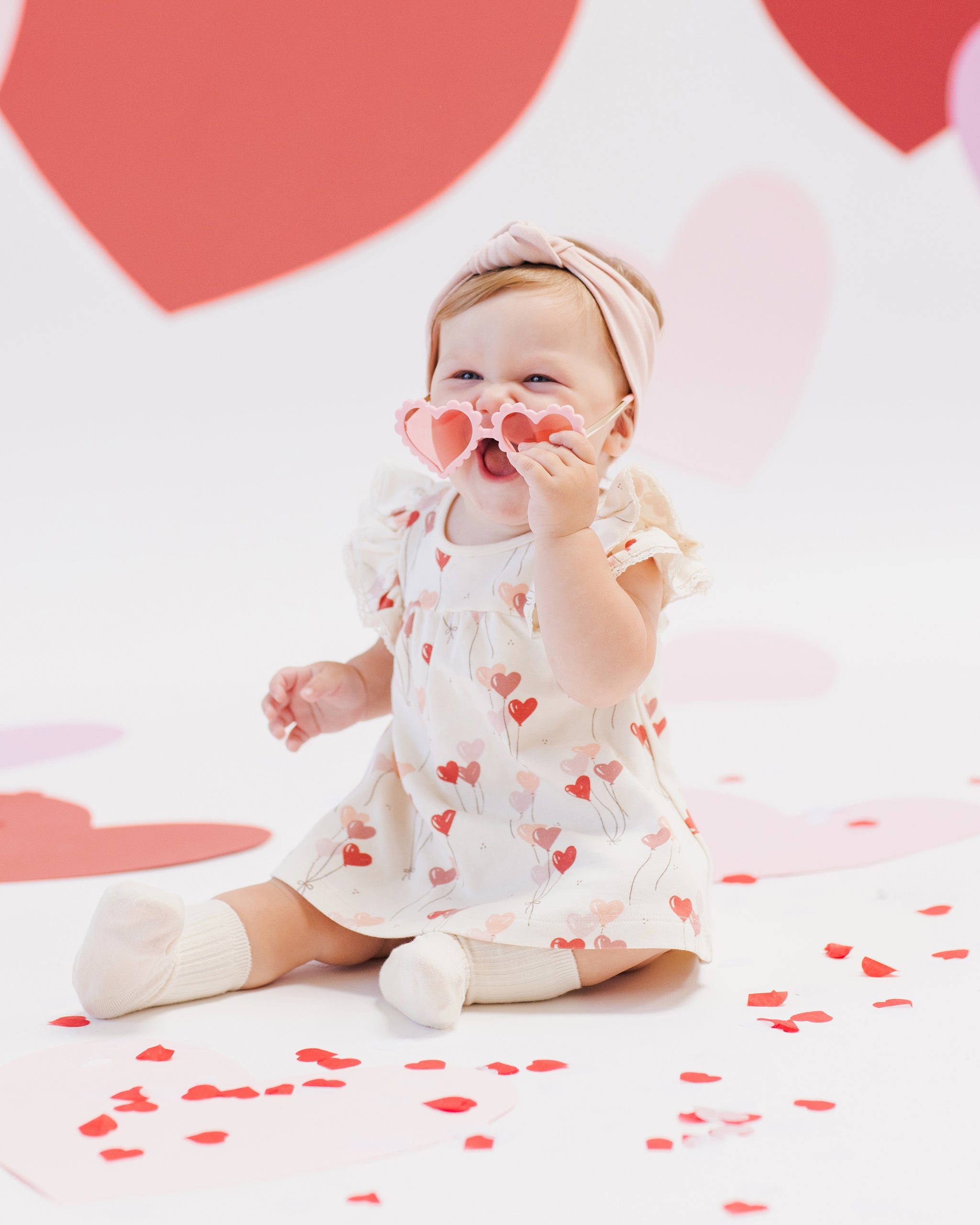 Flutter Dress || Heart Balloons