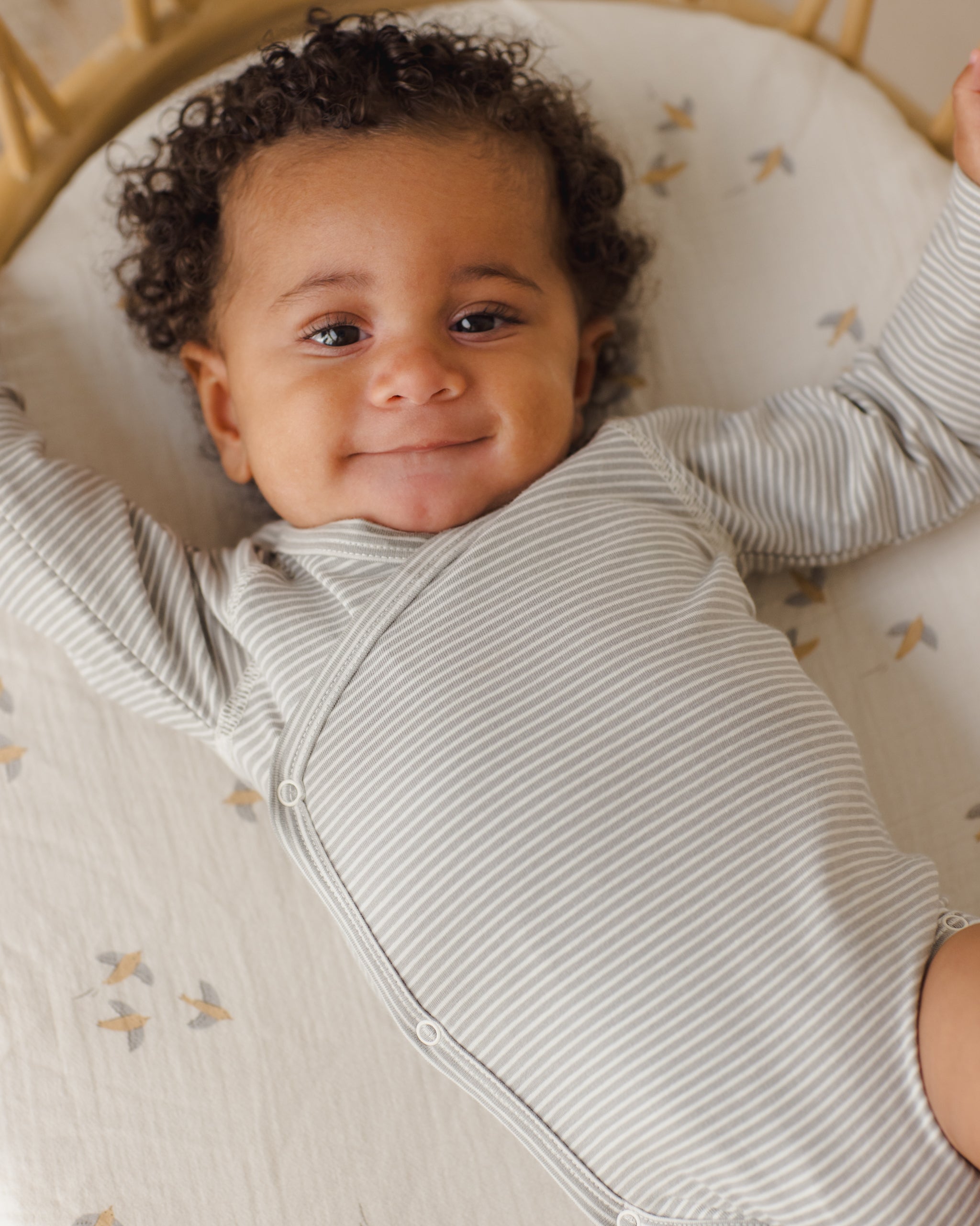 Bassinet Crib Sheet Birds - Rylee + Cru | Kids Clothes | Trendy Baby Clothes | Modern Infant Outfits |